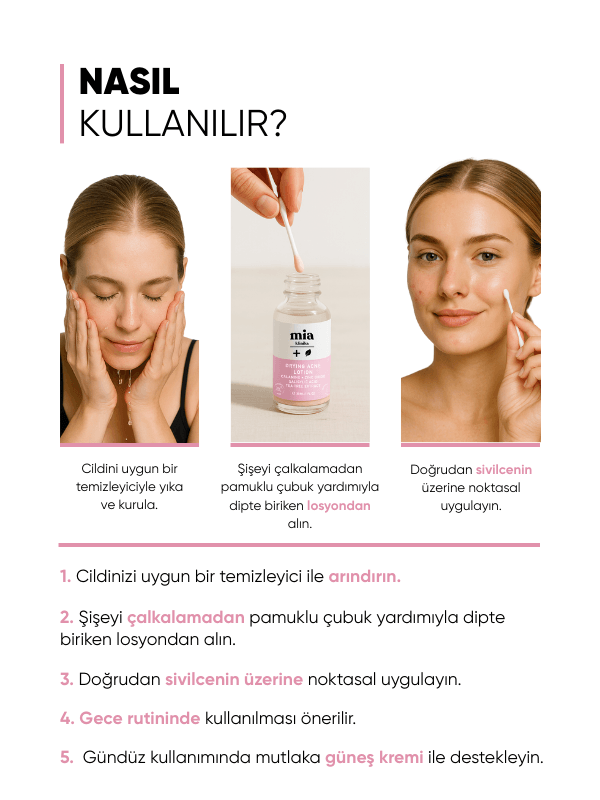 Mia Klinika Akne Kurutucu Losyon