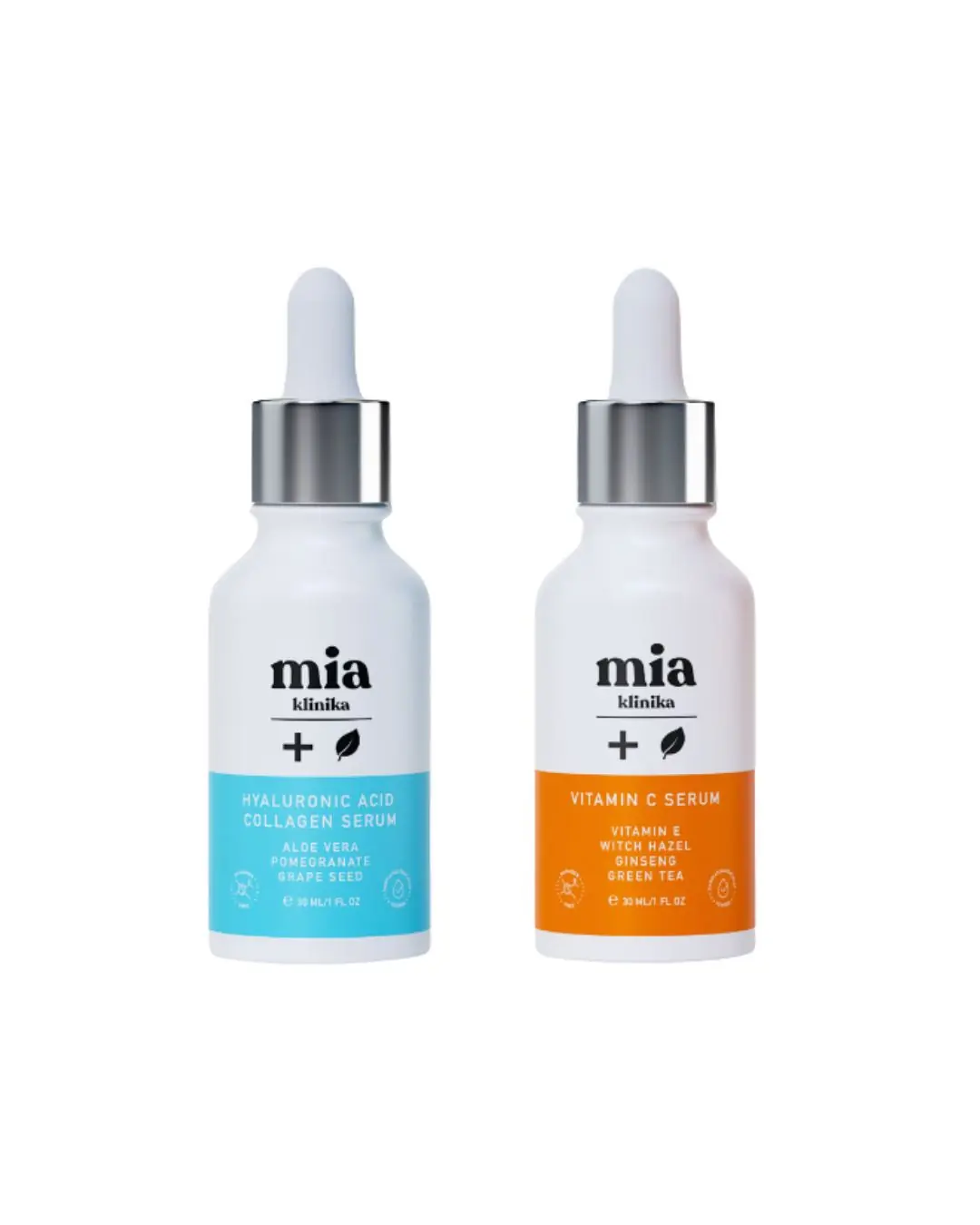 mia klinika | Serum Set | Collagen and Hyaluronic Acid & C Vitamin