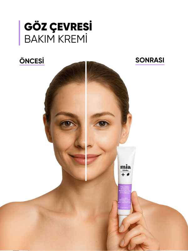 mia klinika Dark Spot, Wrinkle, and Puffiness Care Eye Cream with Collagen and Peptides