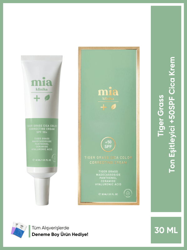 Mia Klinika Tiger Grass Cica Color Correcting Cream SPF 50+