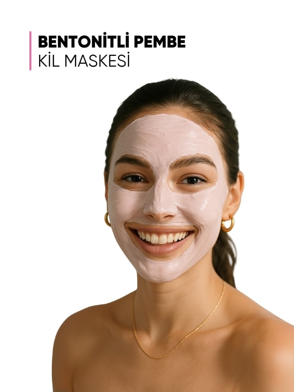 mia klinika Bentonitli Pembe Kil Maskesi 15 ML