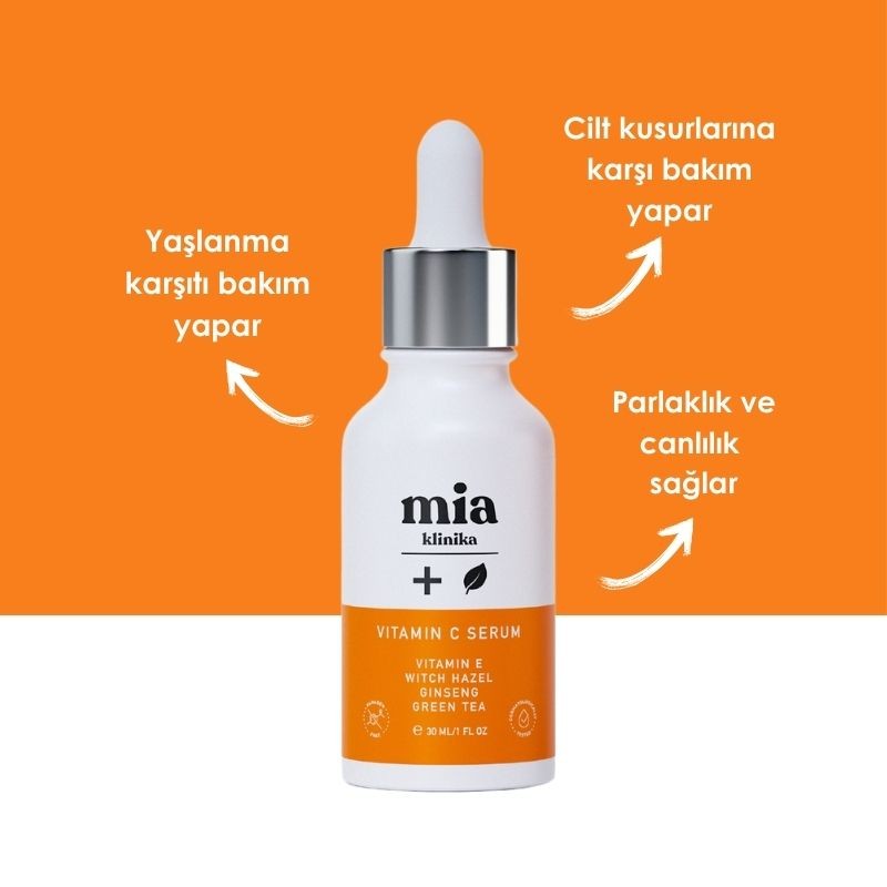 Mia Klinika Brightening Vitamin C Serum to Help Remove Pores and Blackheads