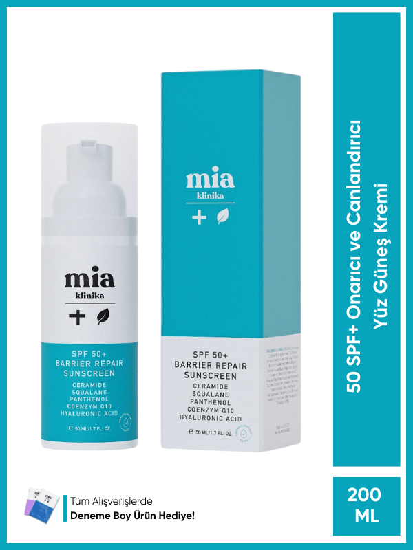 Mia Klinika SPF 50+ Barrier Repair Sunscreen Cream