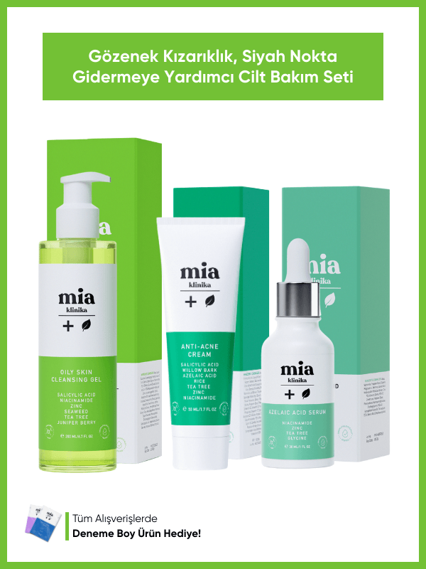 Gözenek, Kızarıklık, Siyah Nokta Gidermeye Yardımcı Set