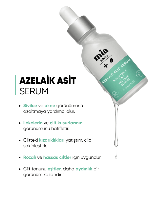 Mia Klinika Sivilce ve Leke Karşıtı Azelaik Asit Serumu