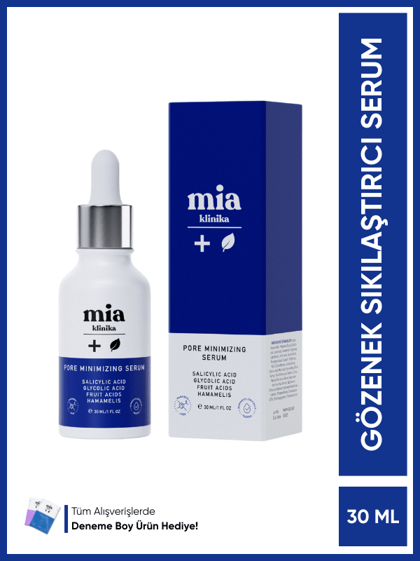 mia klinika Gözenek Siyah Nokta Sivilce Gidermeye Yardımcı Serum