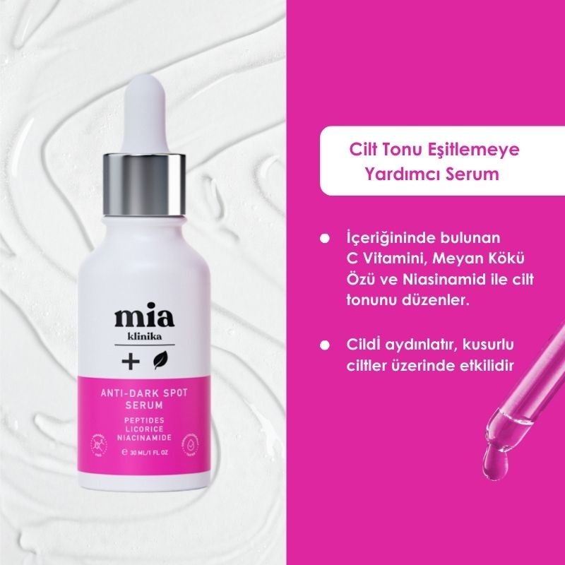 Mia Klinika Anti-Blemish Serum and Helps Equalize Skin Tone