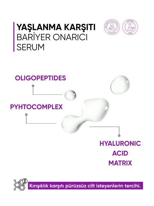 mia klinika Yaşlanma Karşıtı Bariyer Onarıcı Serum