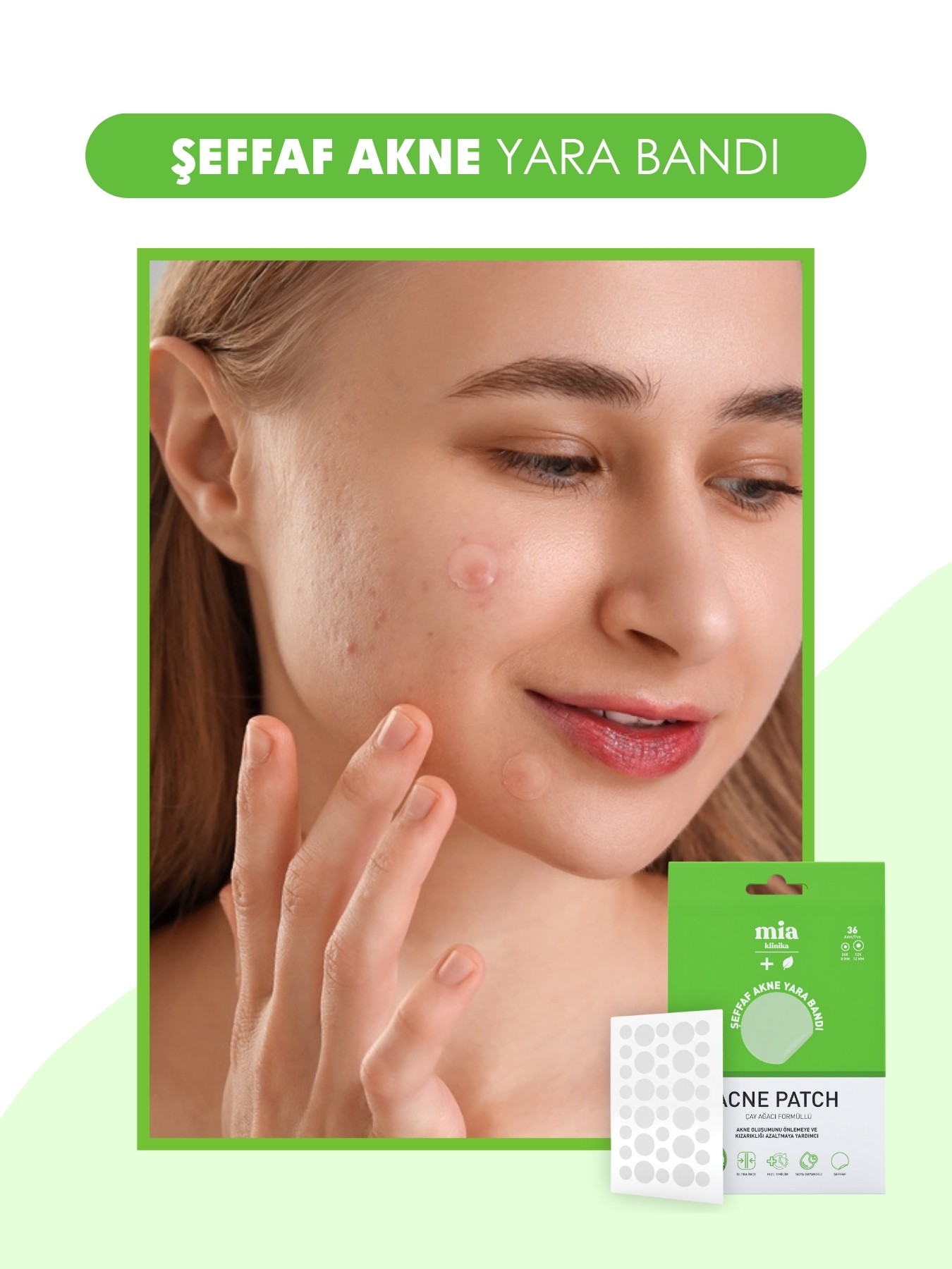 Mia Klinika Transparent Pimple & Acne Patch - 36 Pieces