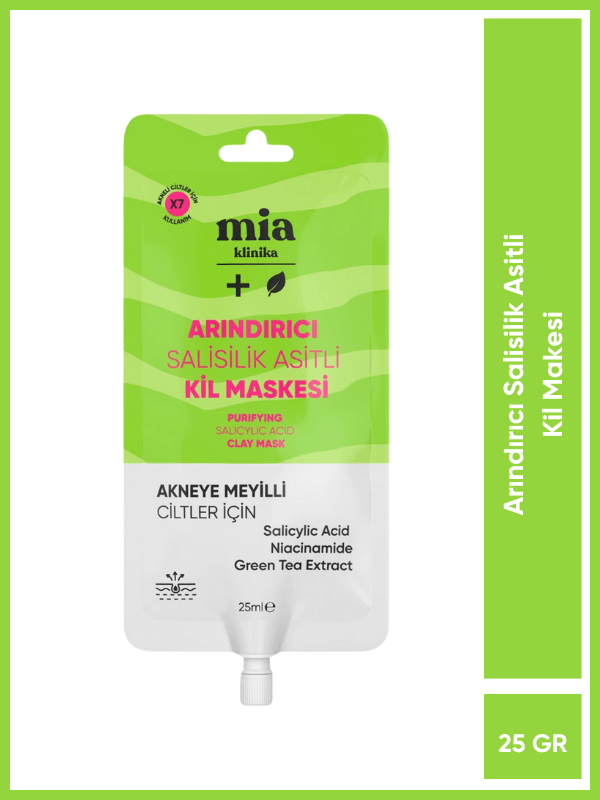  Arındırıcı Salisilik Asitli Kil Maskesi
