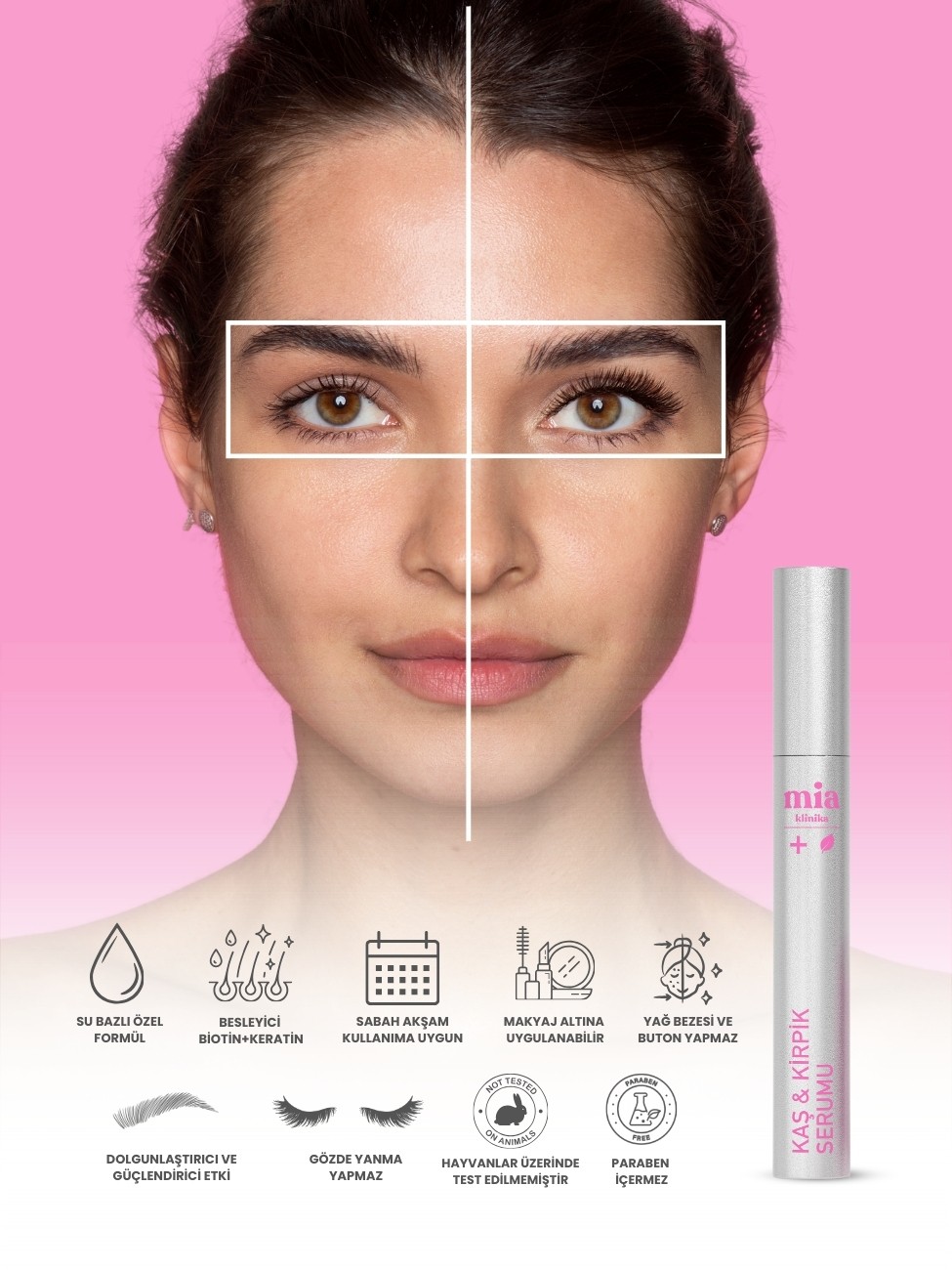 Water-Based Strengthening Eyebrow & Eyelash Serum