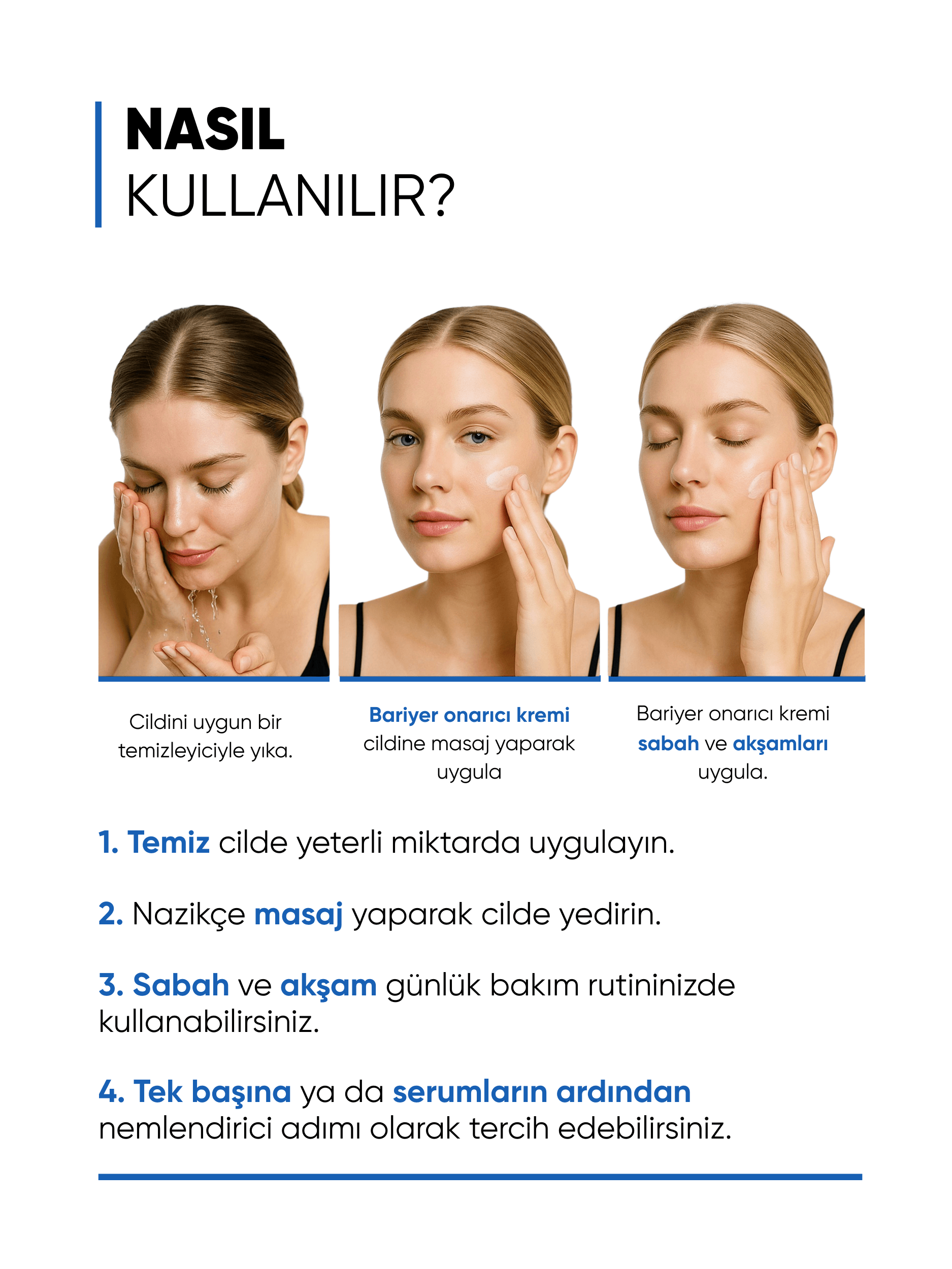 Mia Klinika Bariyer Güçlendirici, Onarıcı, Canlandırıcı ve Nemlendirici Krem