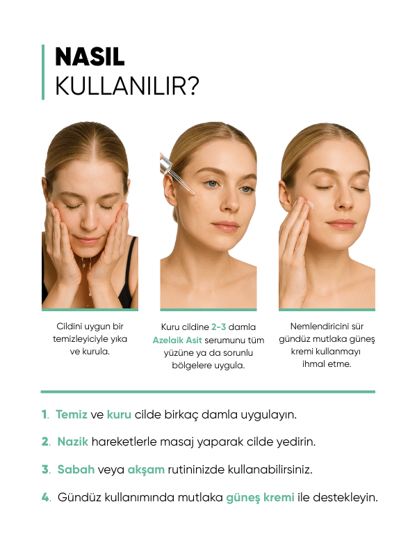 Mia Klinika Sivilce ve Leke Karşıtı Azelaik Asit Serumu