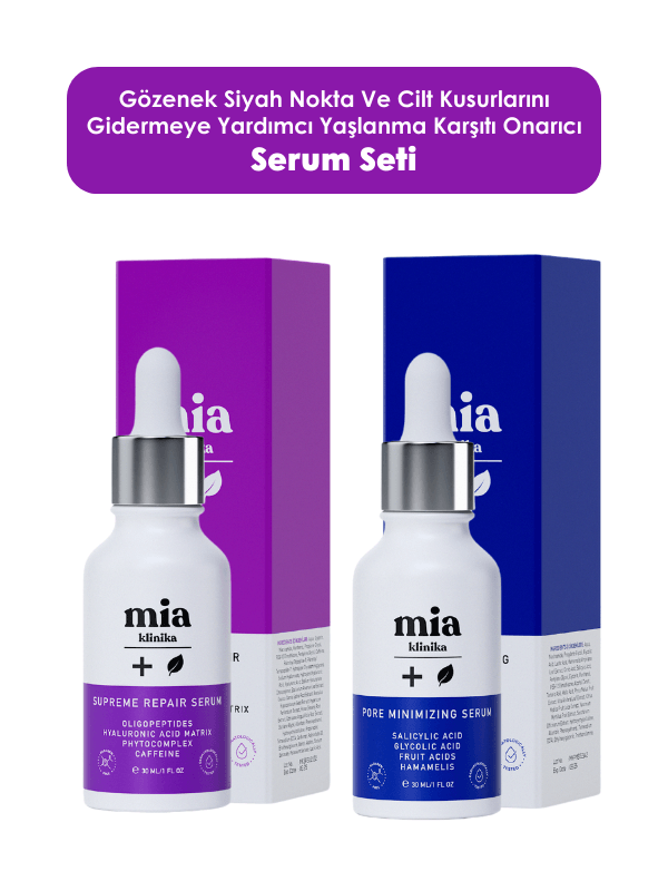 Gözenek Siyah Nokta Gidermeye Yardımcı Serum Yaşlanma Karşıtı Onarıcı Serum