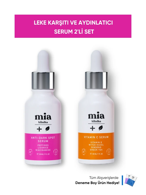 mia klinika | Serum Set | Rosacea and Anti-Wrinkle