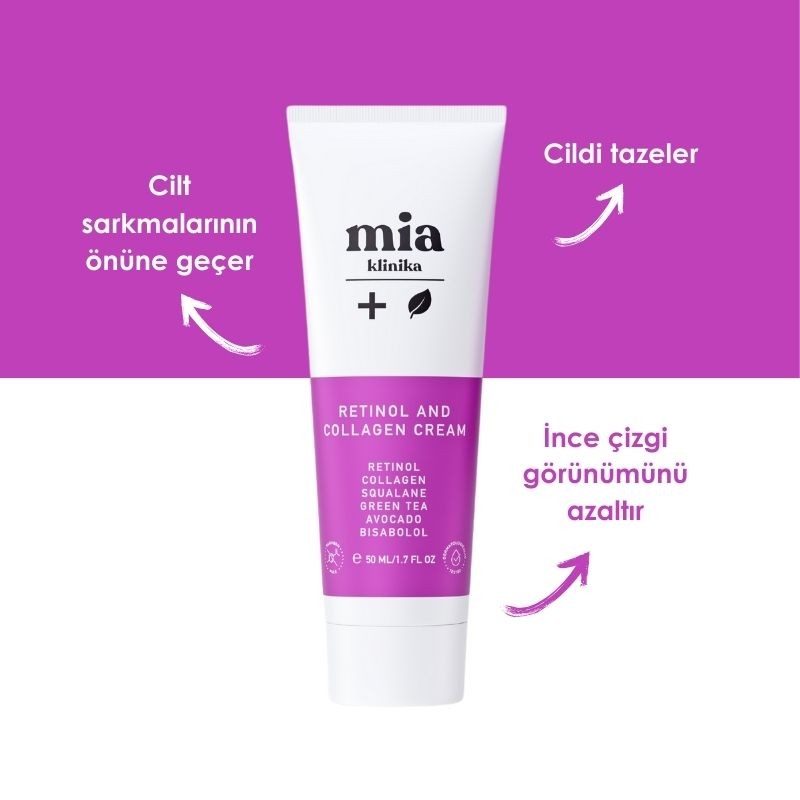 Mia Klinika Anti-Aging Cream with Retinol and Collagen