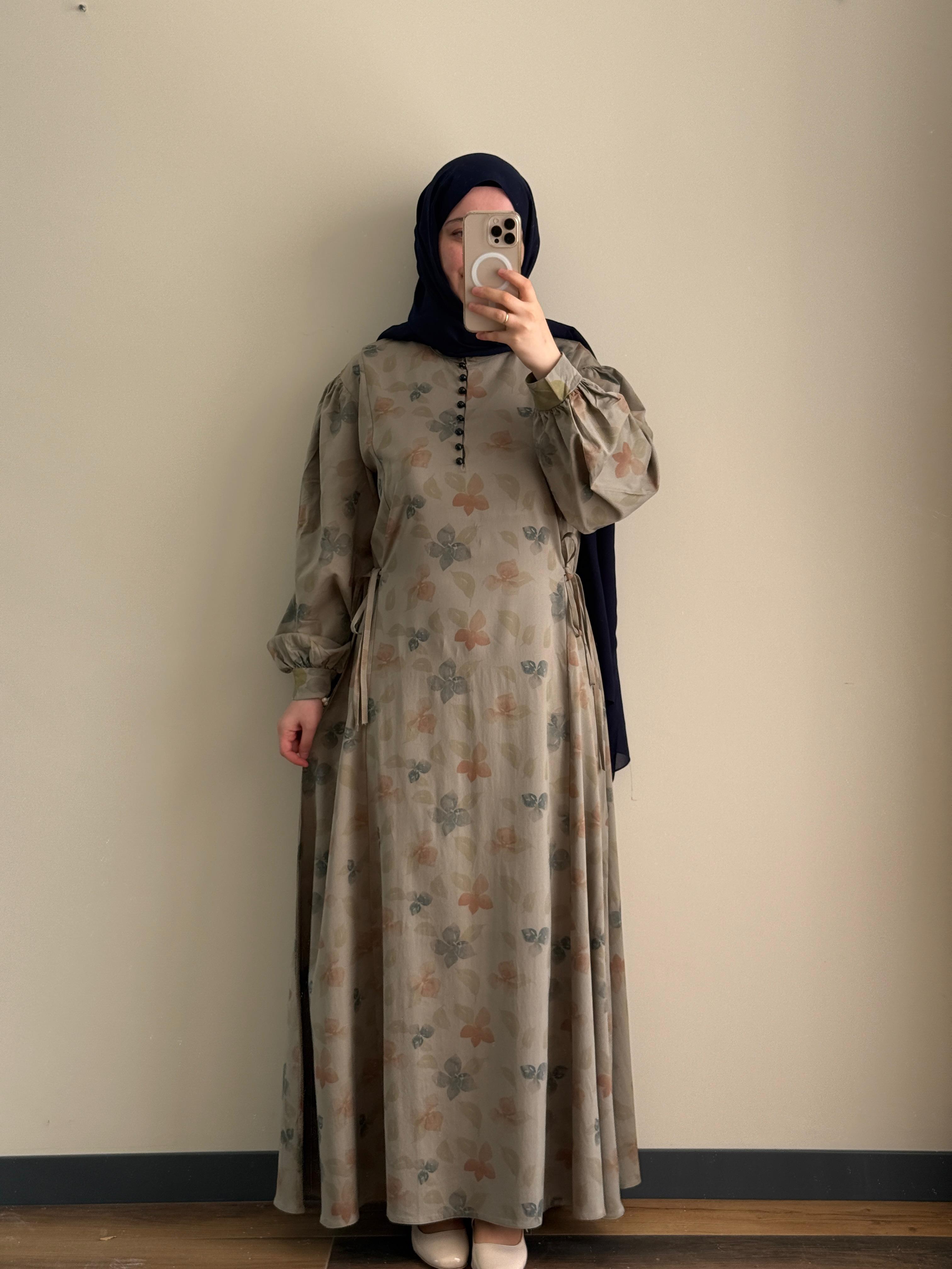  Aria Elbise - Ihlamur - Haki