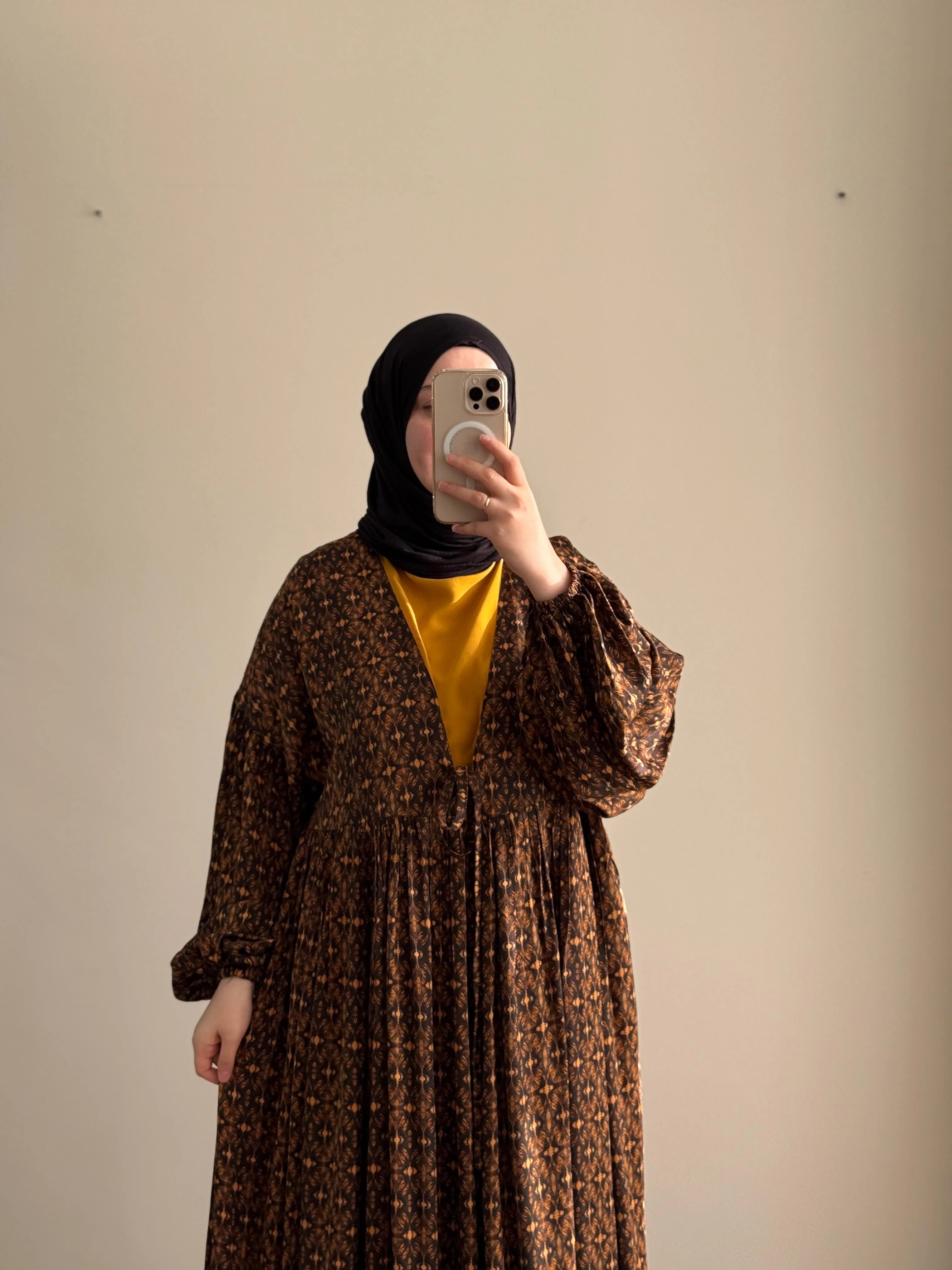 Angora Kimono Tensel Elbise 