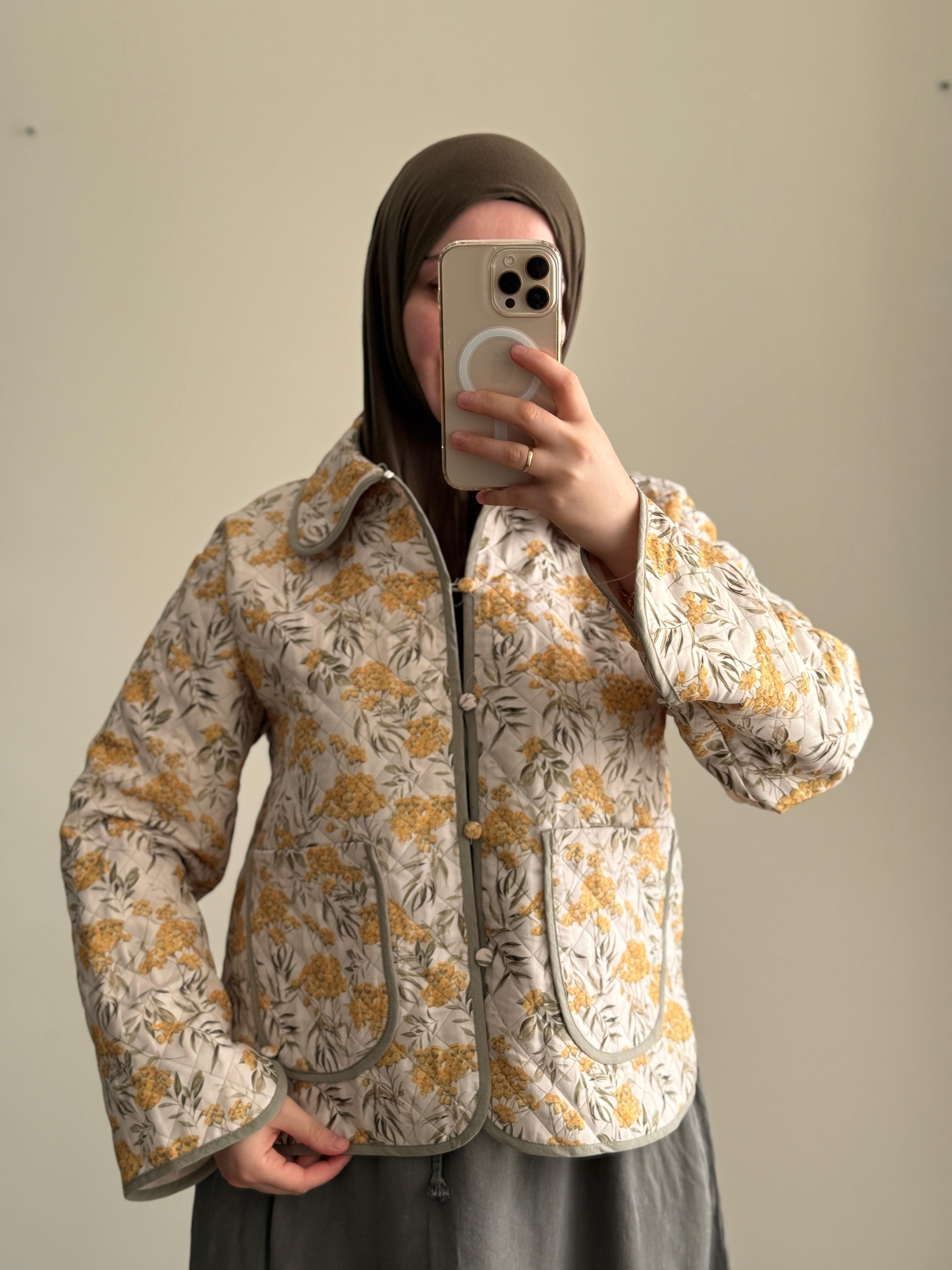 Purnia Kapitone Ceket 60cm - Mimoza