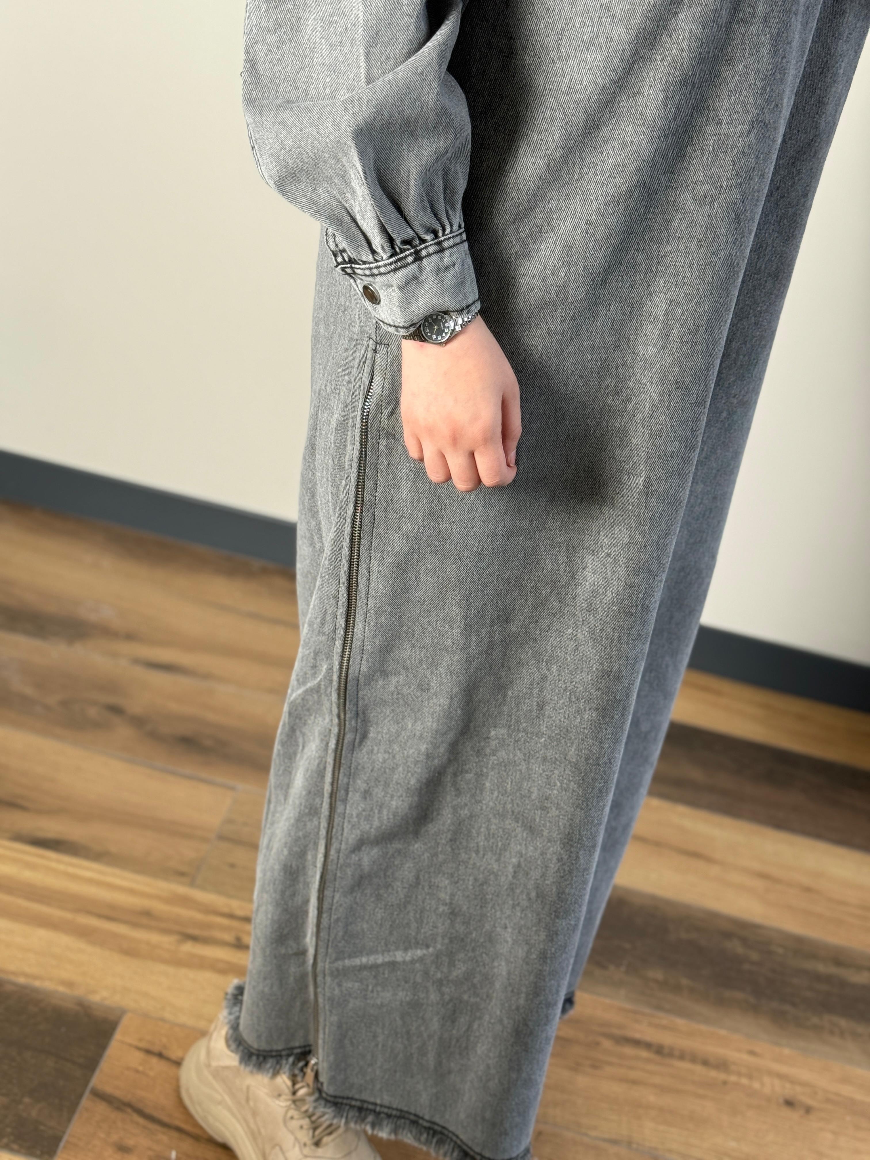 Meva Denim Elbise