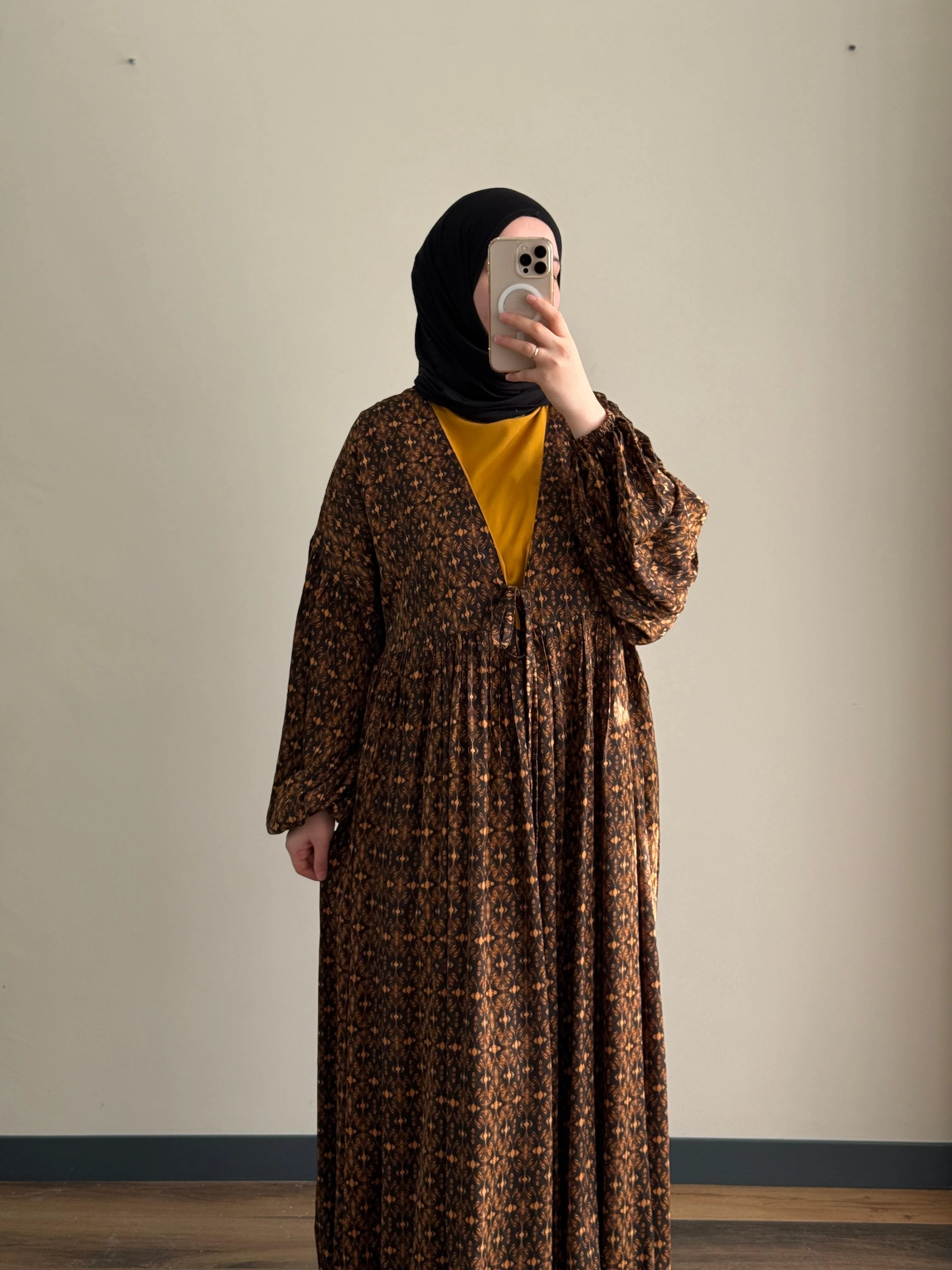 Angora Kimono Tensel Elbise 