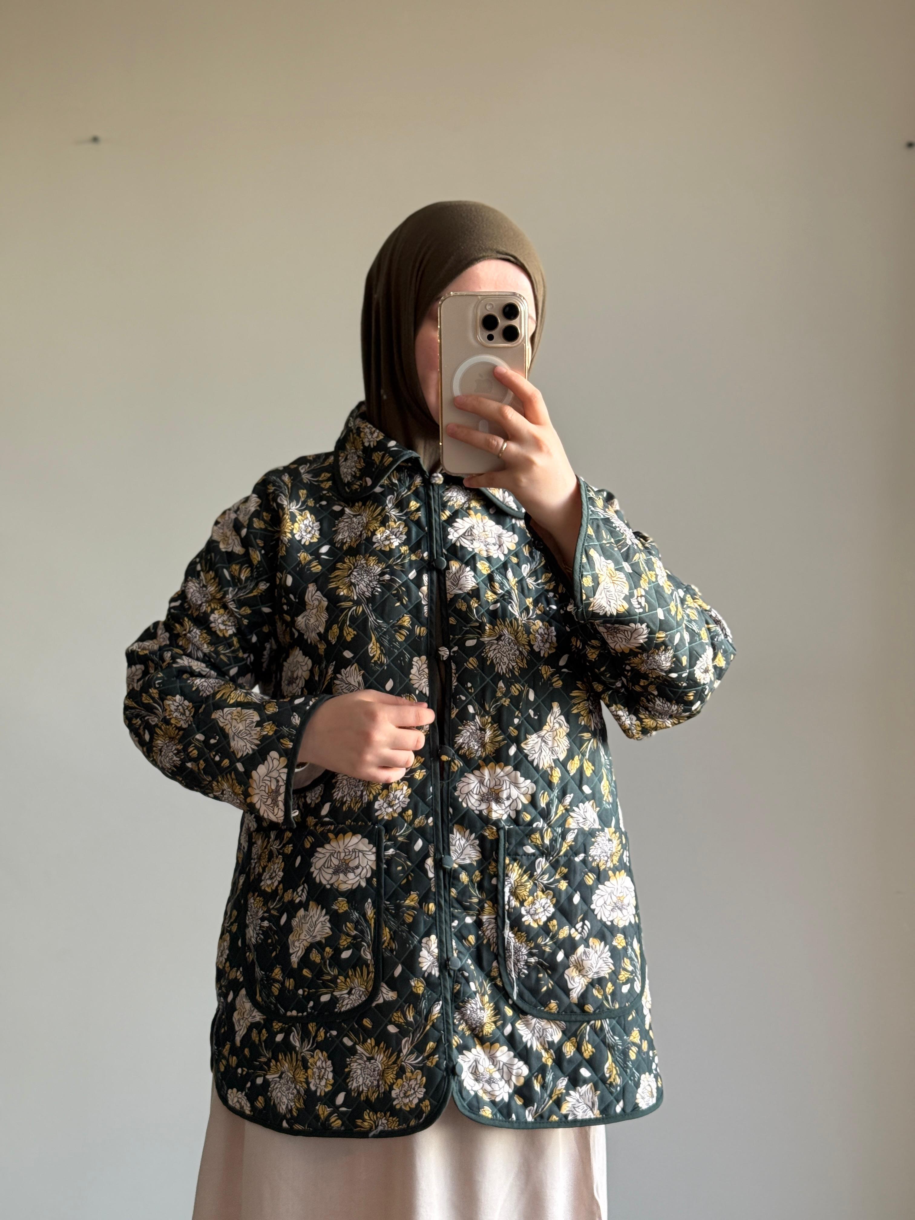 Purnia Kapitone Ceket 75cm