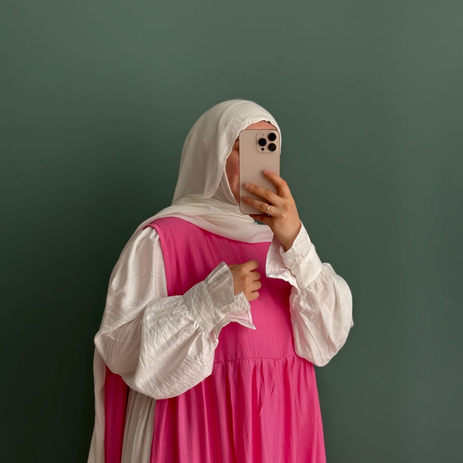 Zerenda Takım - Beyaz / Şeker Pembe