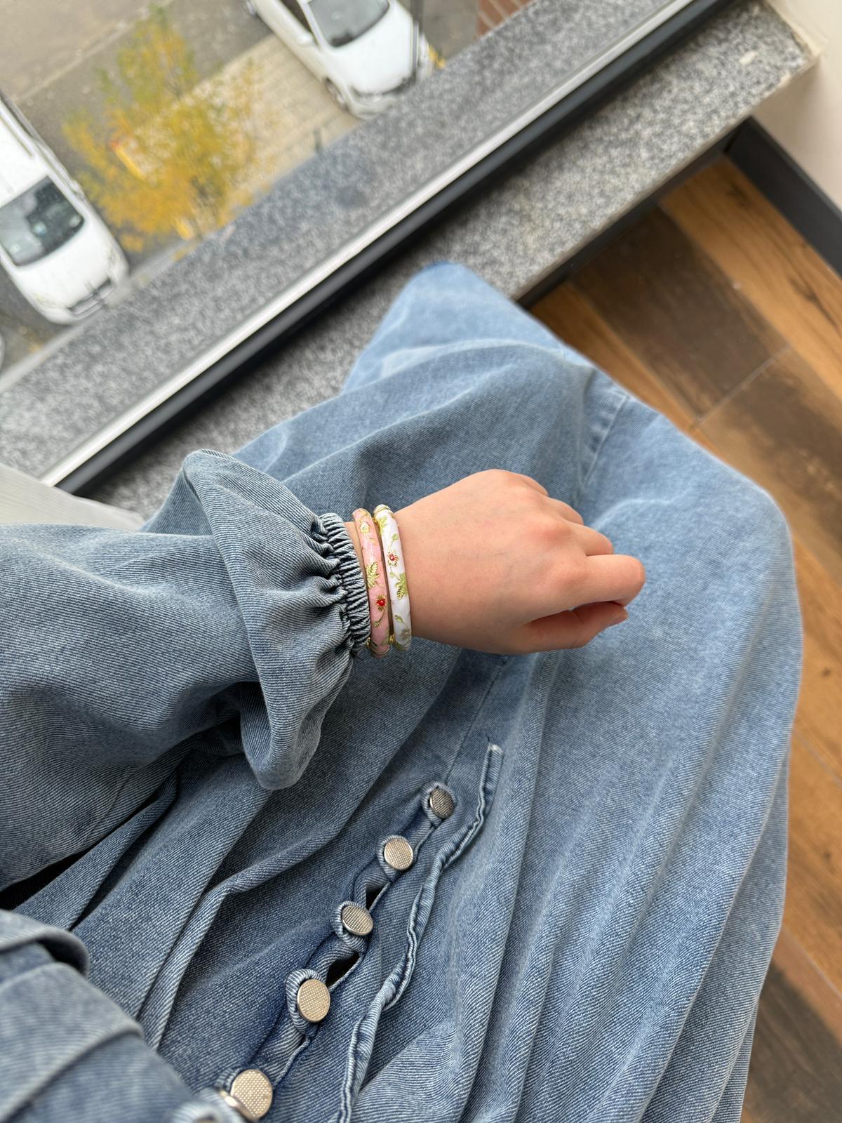 Marbella Denim Elbise