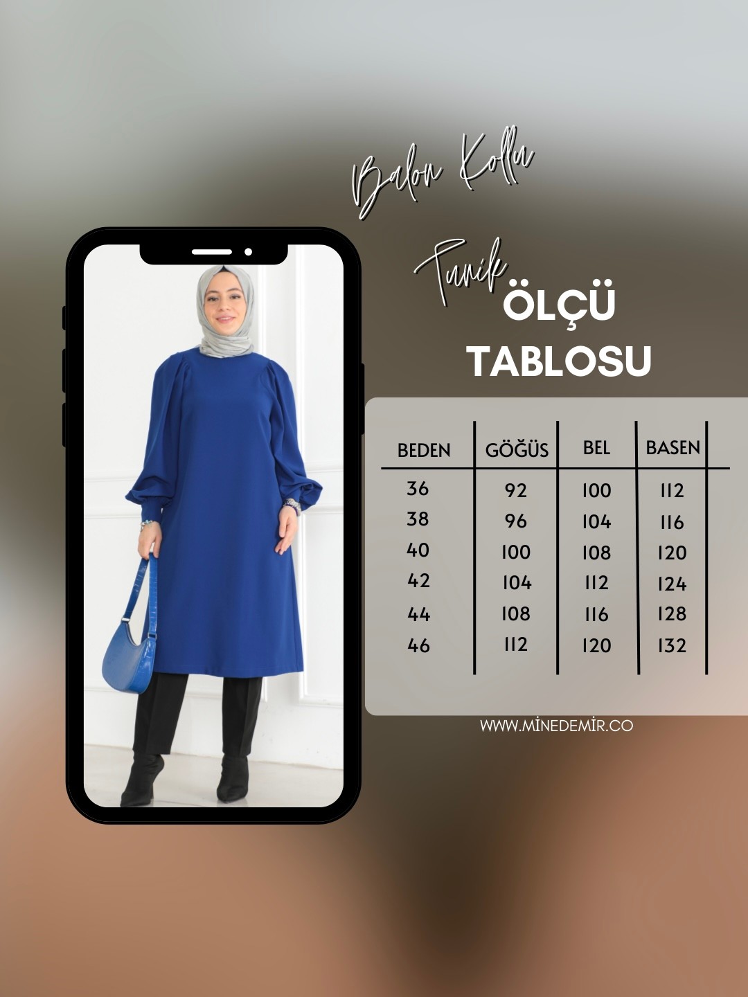 Balon Kollu Tunik 
