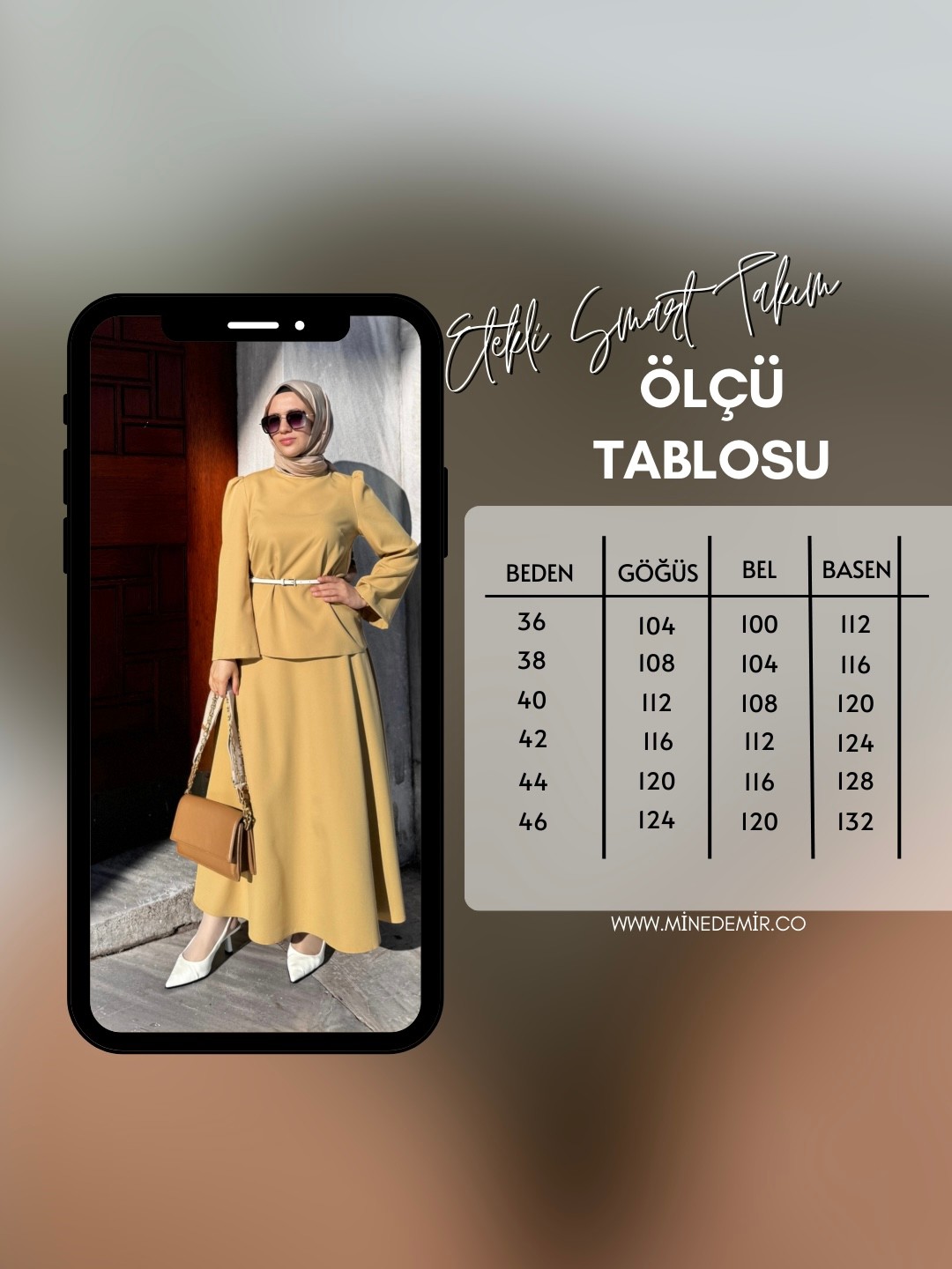 Smart Etekli Takım Sarı