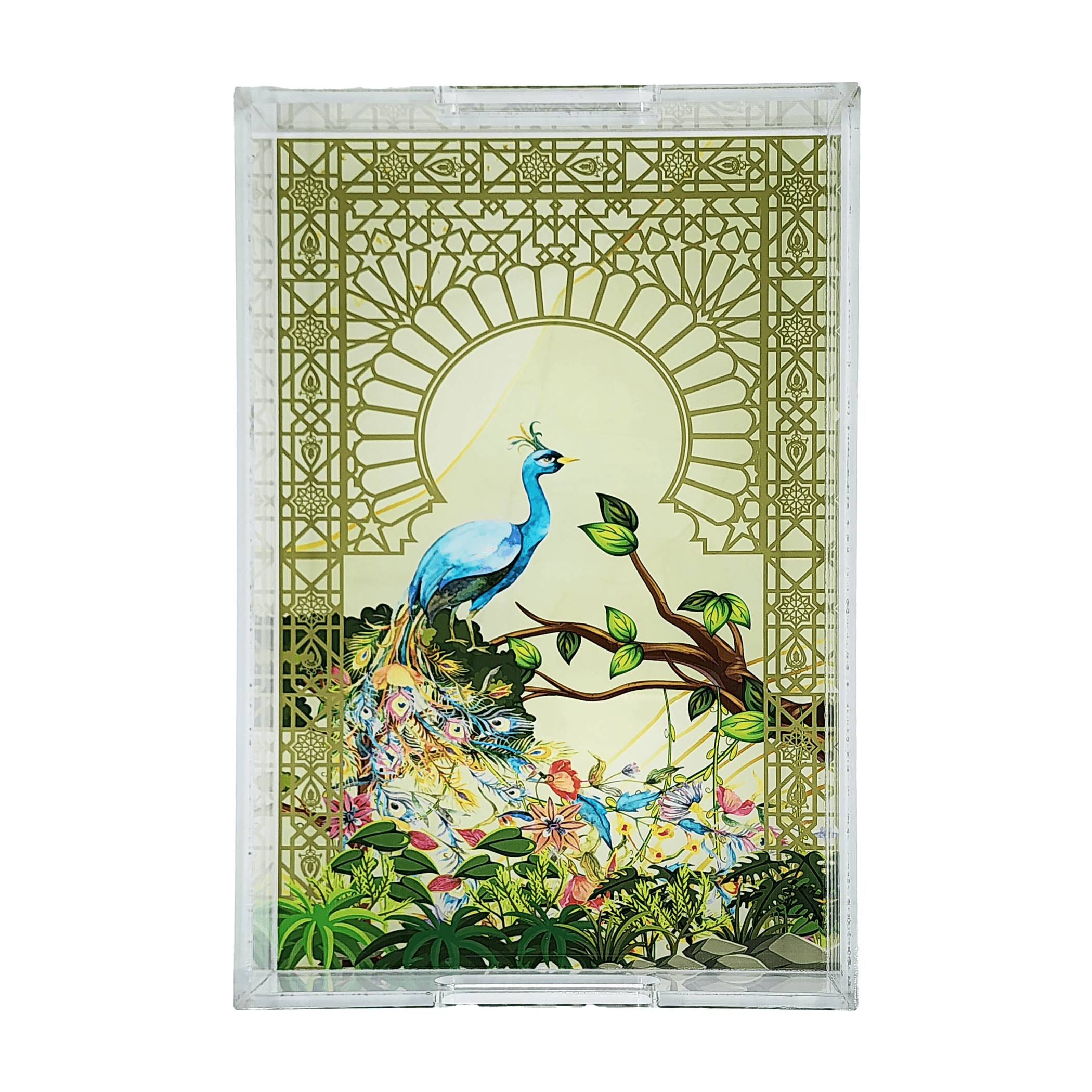 Peacock Tray