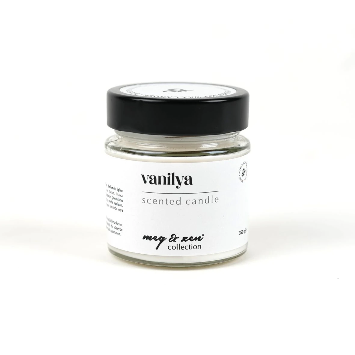 VANİLYA Kavanoz Mum 350gr