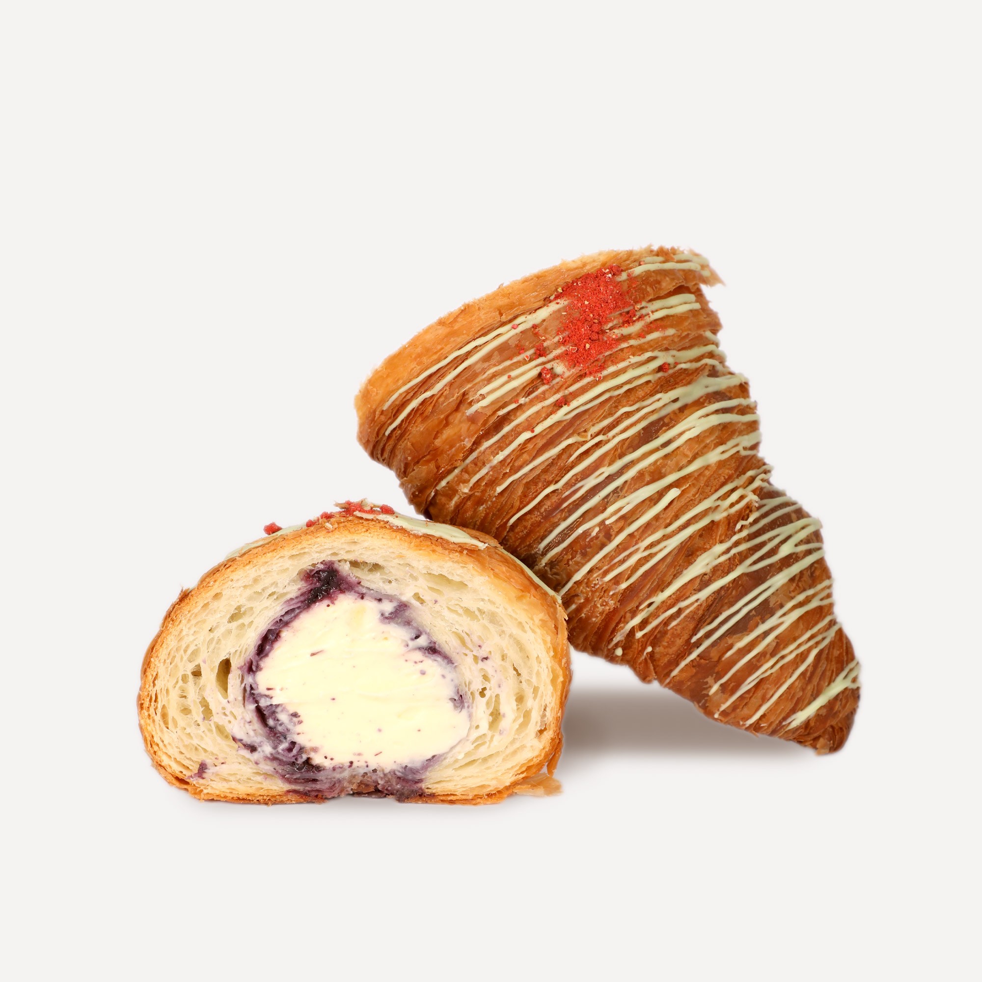 Blueberry & Lemon Croissant