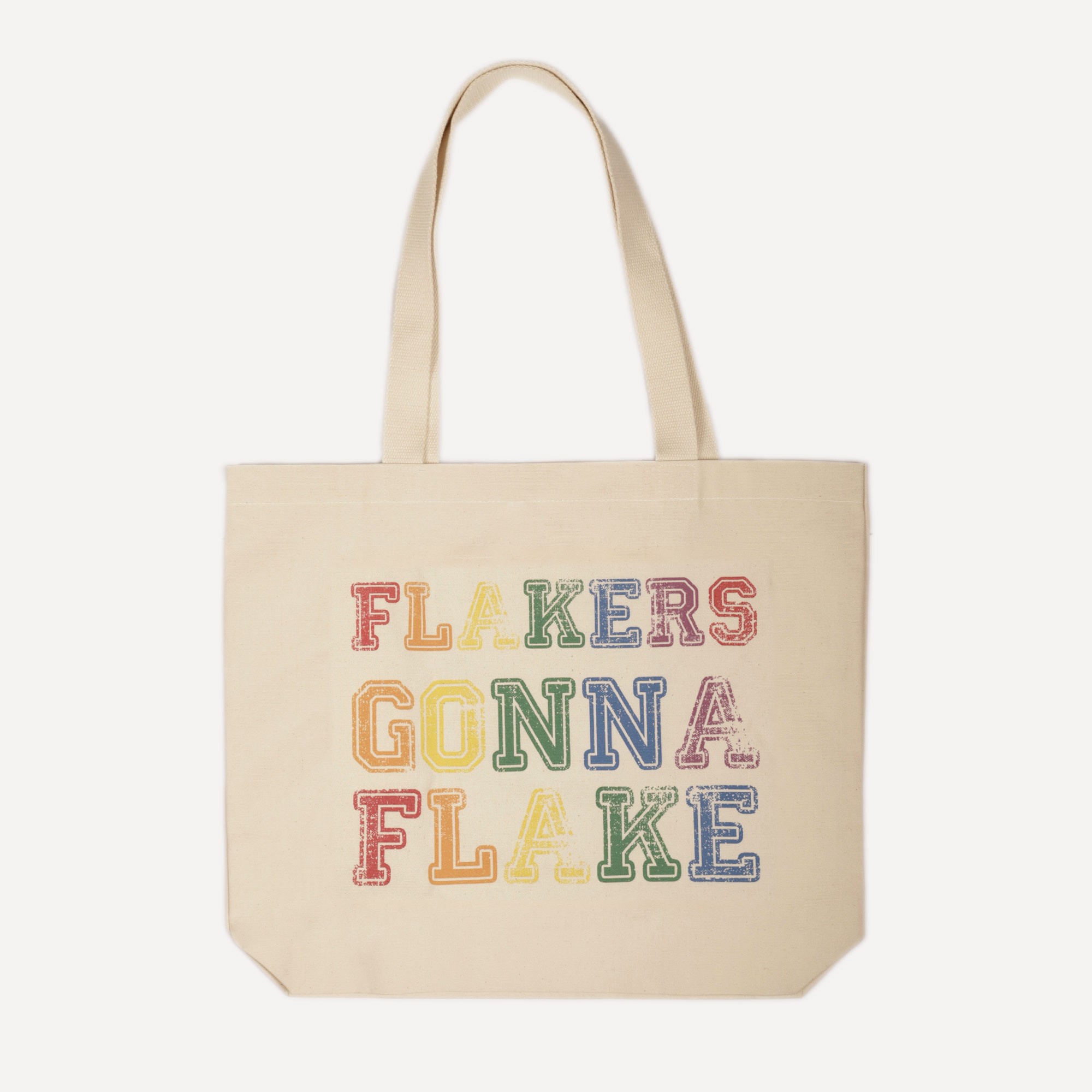 Canvas Tote Bag (Flakers Gonna Flake Pattern)