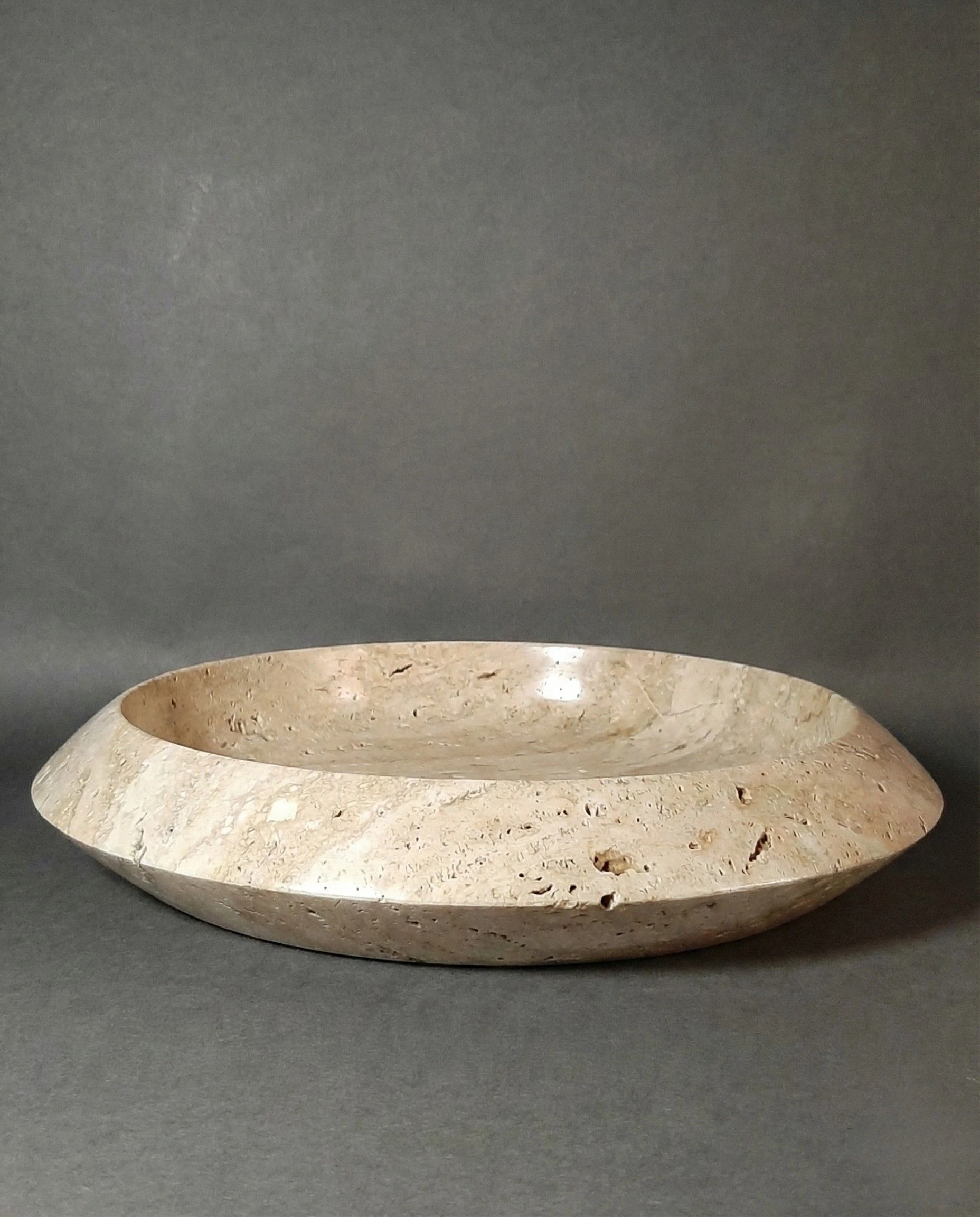 Handmade marble large bowl
