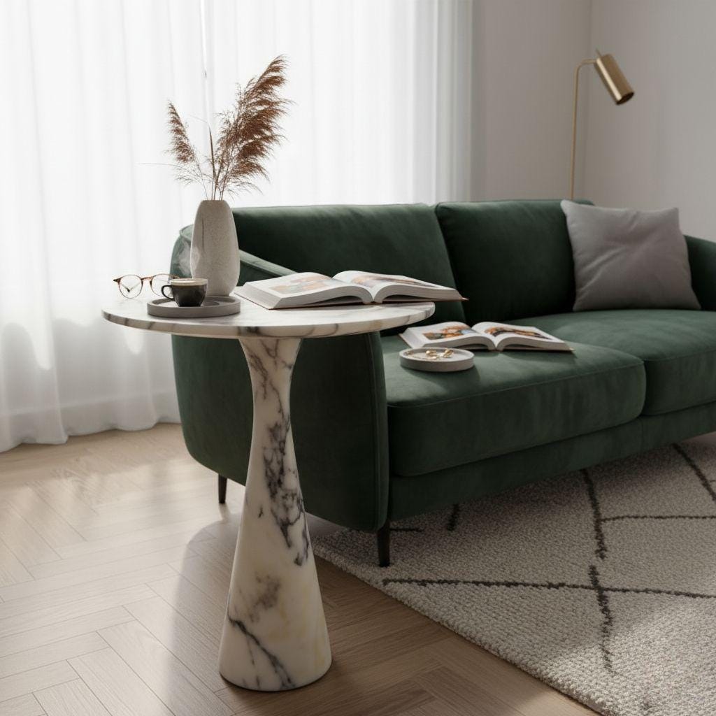 Calacatta viola coffee table