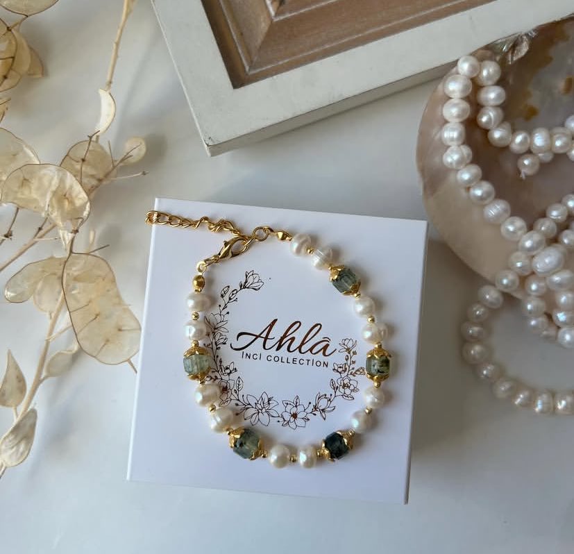 DOĞAL TAŞ İNCİ BİLEKLİK