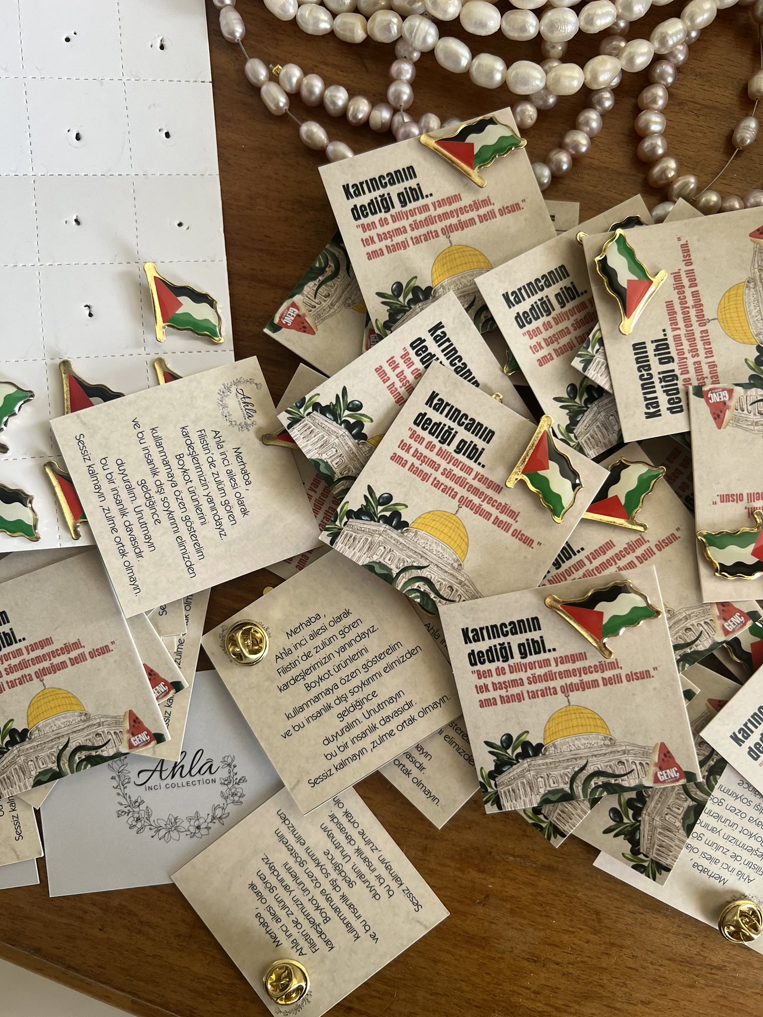 FİLİSTİN YAKA İĞNESİ