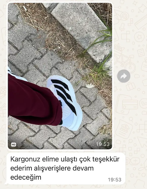 Müşteri yorumu