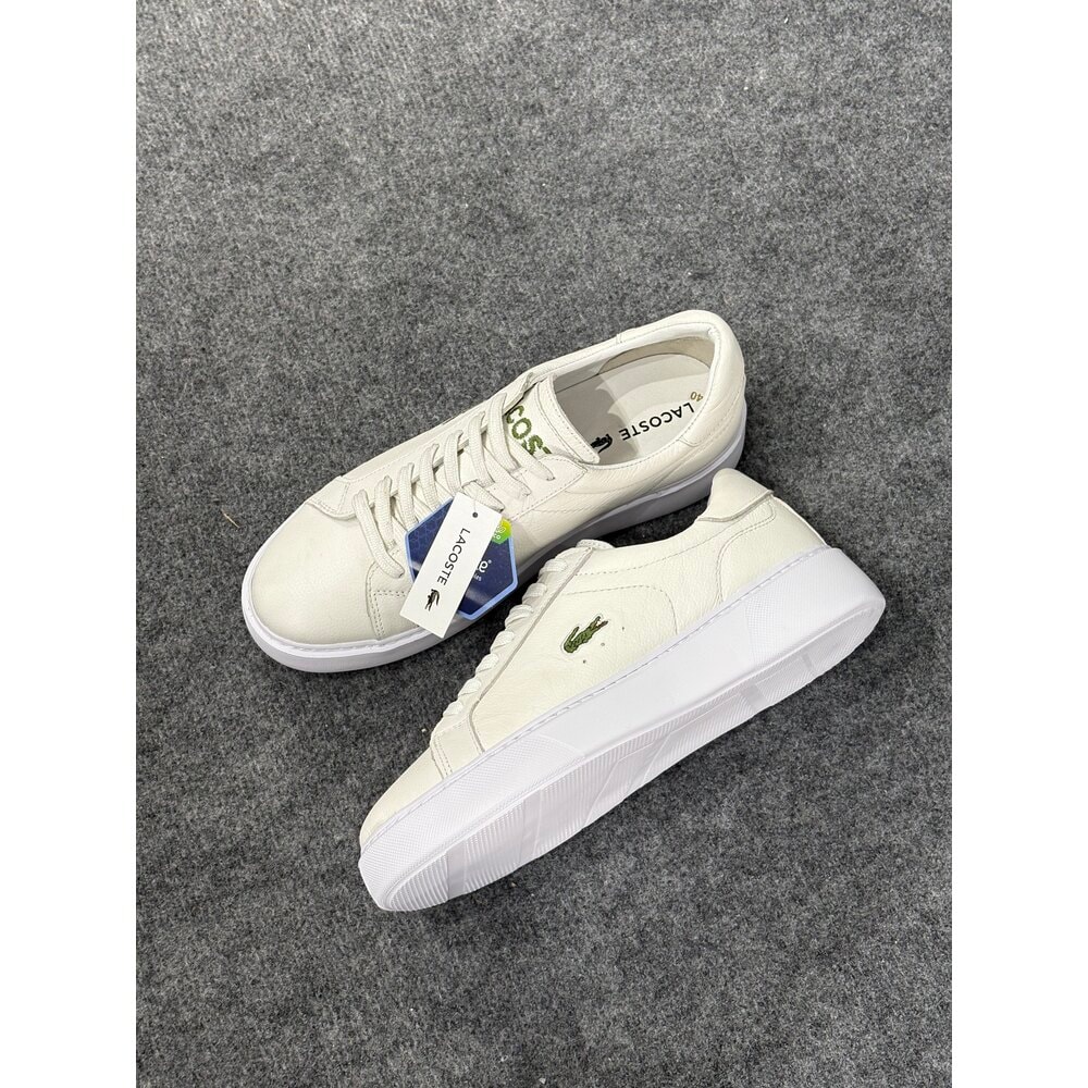 Lacoste Hakiki Deri Beyaz