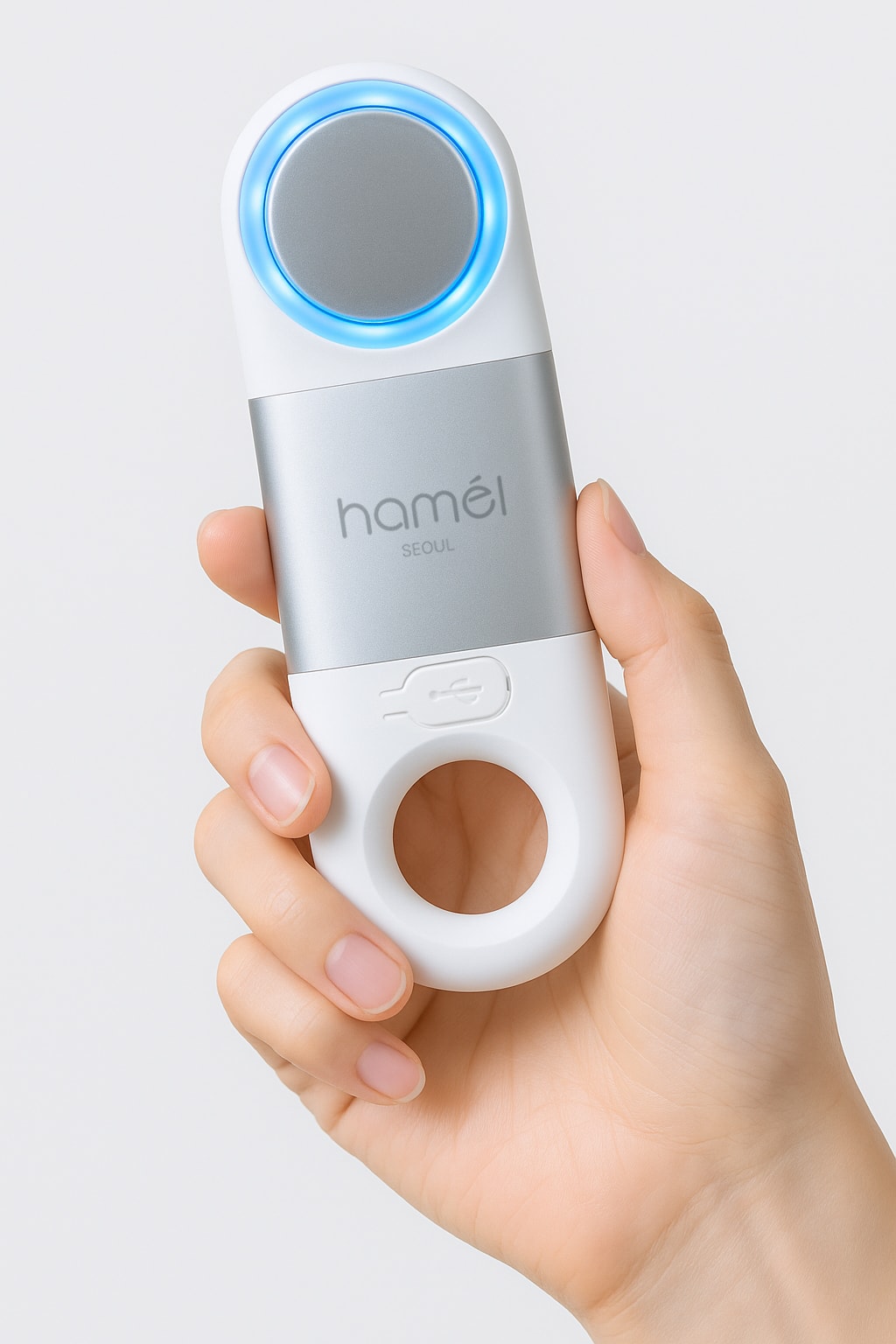 3X Deep Sonic Cleanser -LED Işıklı Titreşimli Isıtma Soğutma Özellikli Yüz Temizleme ve Masaj Cihazı
