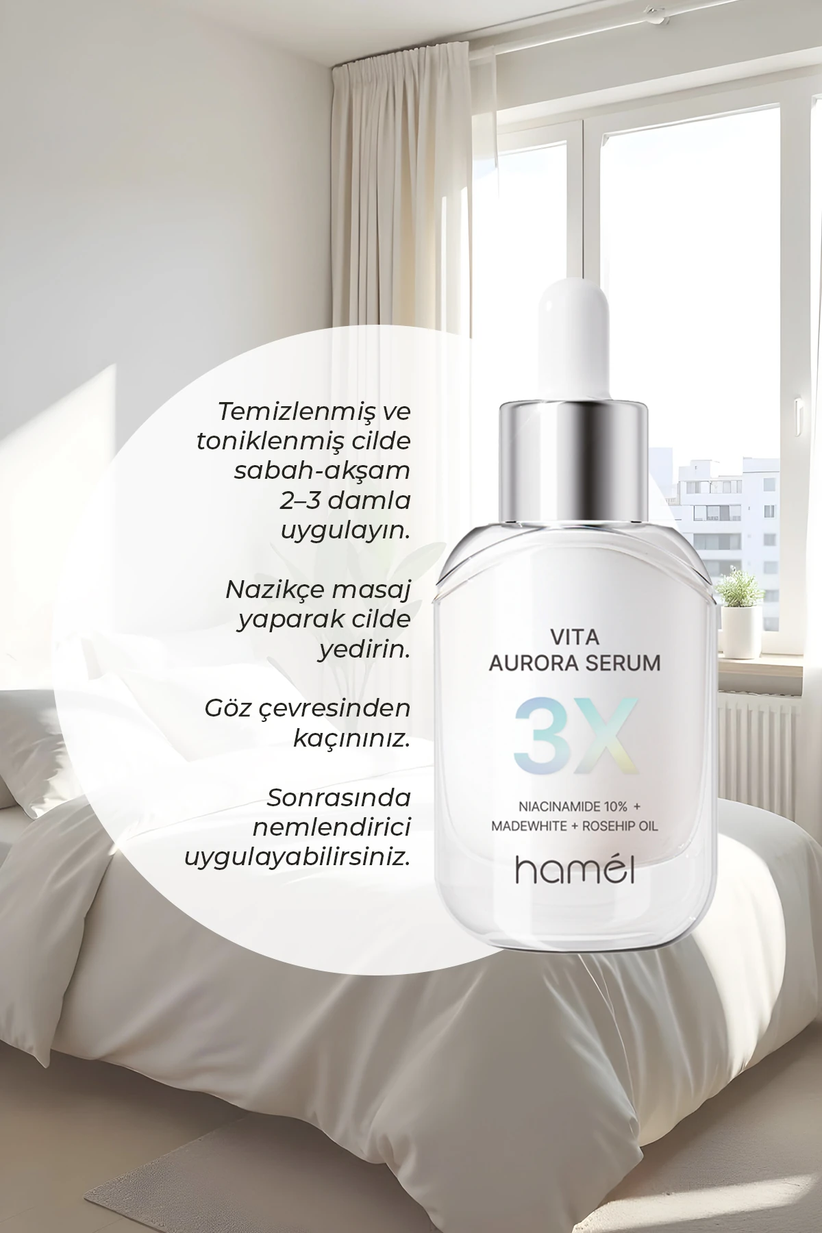 3X Vita Aurora %10 Niacinamide Leke Karşıtı Üçlü Bakım Seti