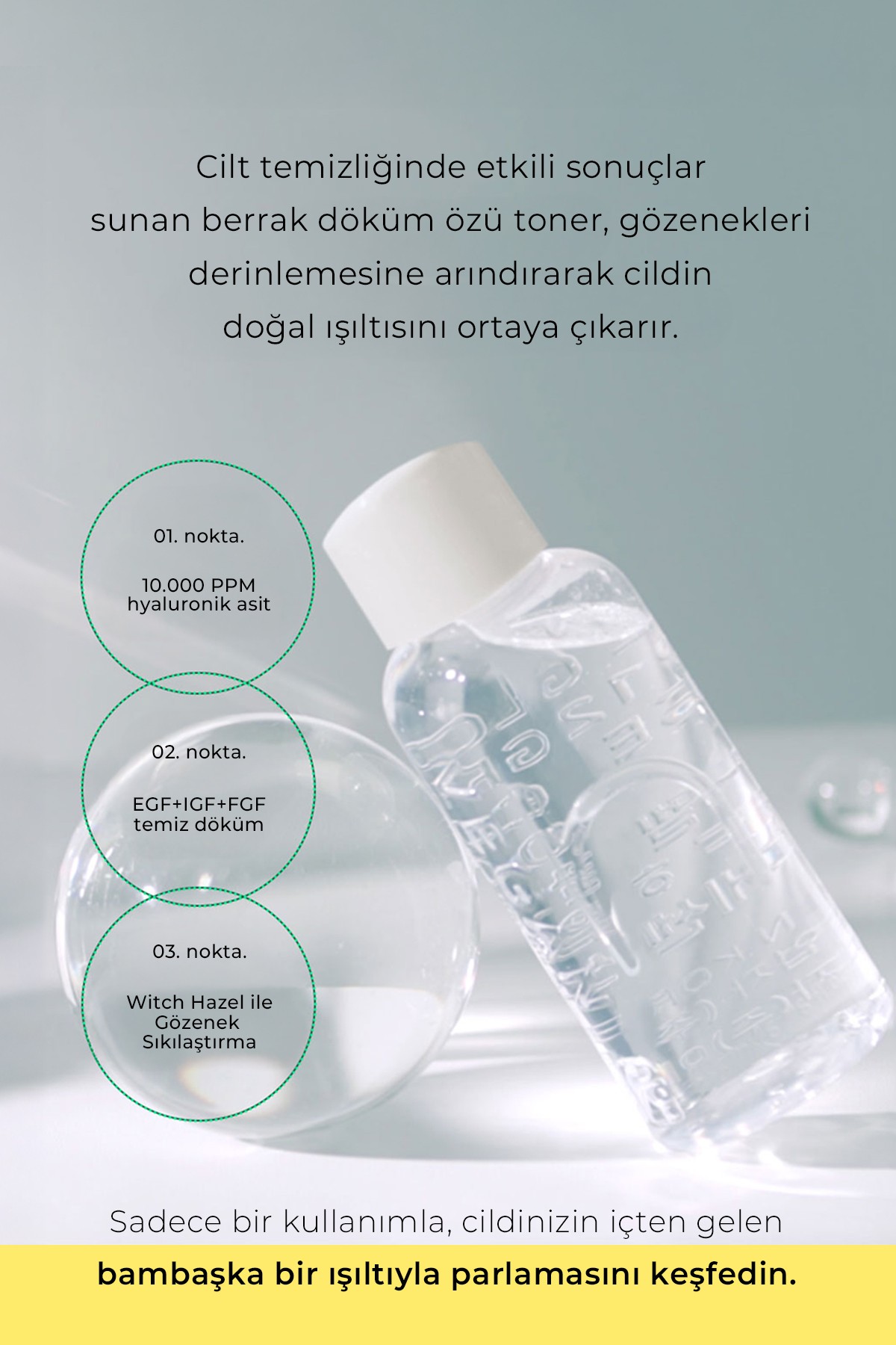 Peptid İçerikli Sıkılaştırıcı ve Aydınlık Sağlayıcı Bakım Seti