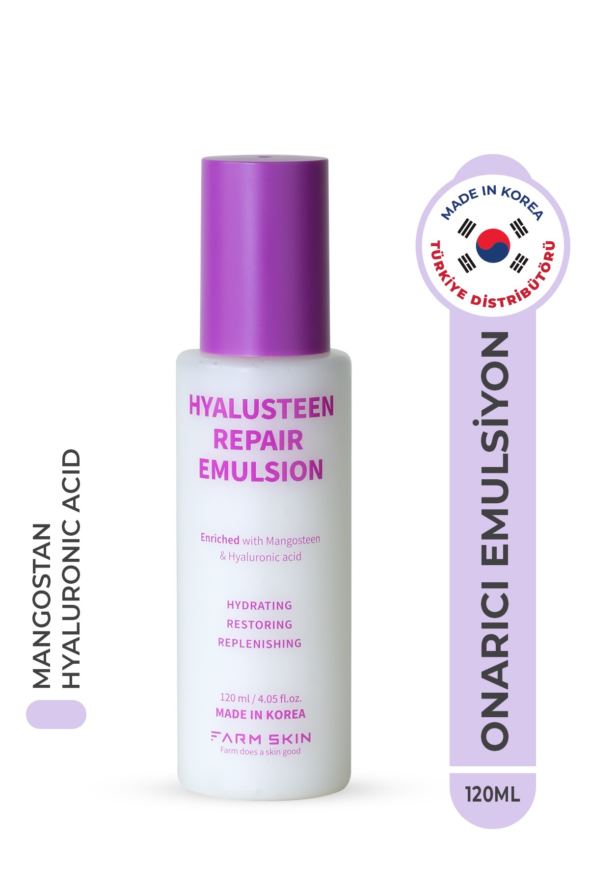 Hyalusteen Repair Emulsion Cilt Nemlendirici Onarıcı ve Yenileyici Emülsiyon Krem Kore 120ml