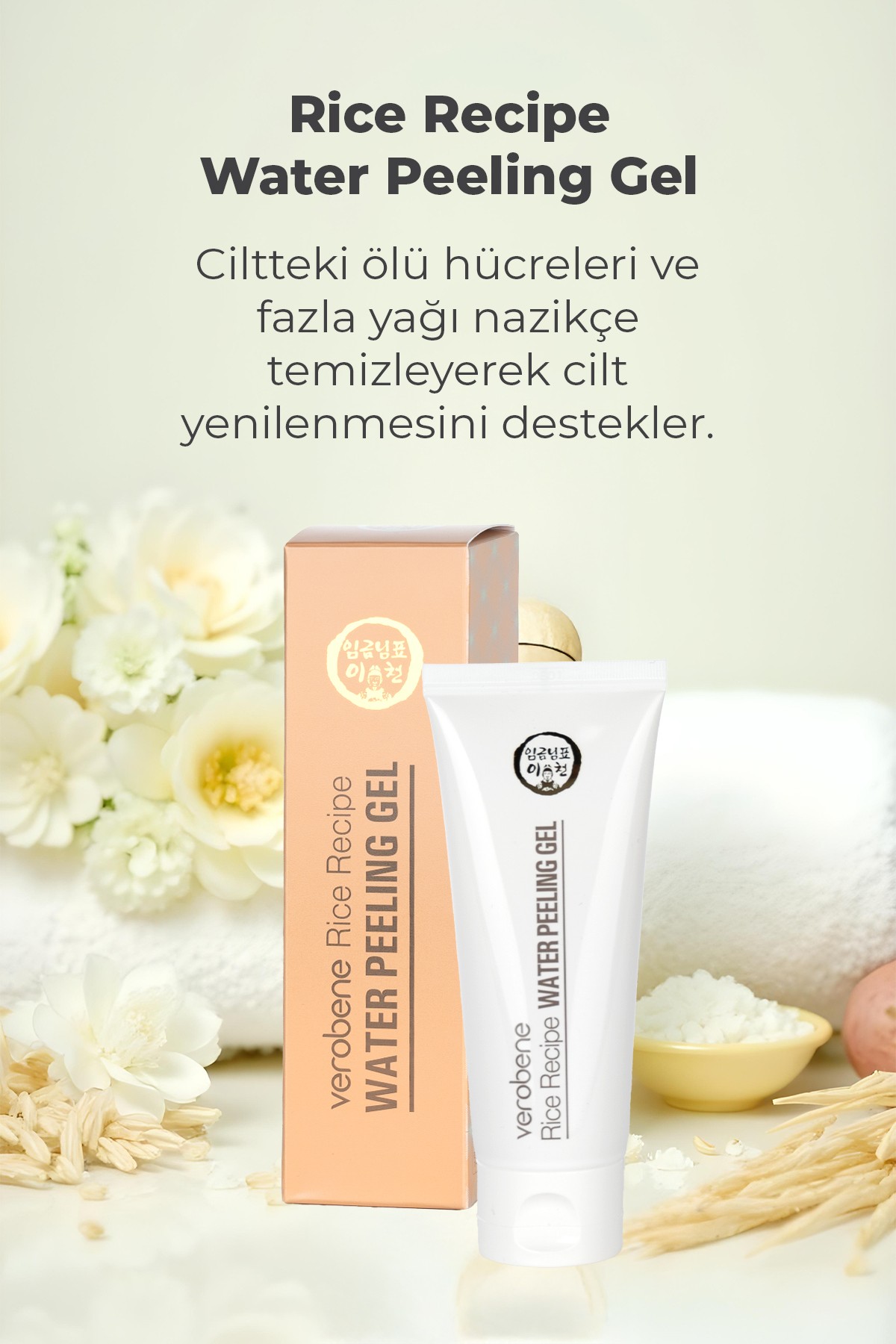 Pirinç Özlü Arındırıcı ve Aydınlatıcı Peeling Jel 100ml