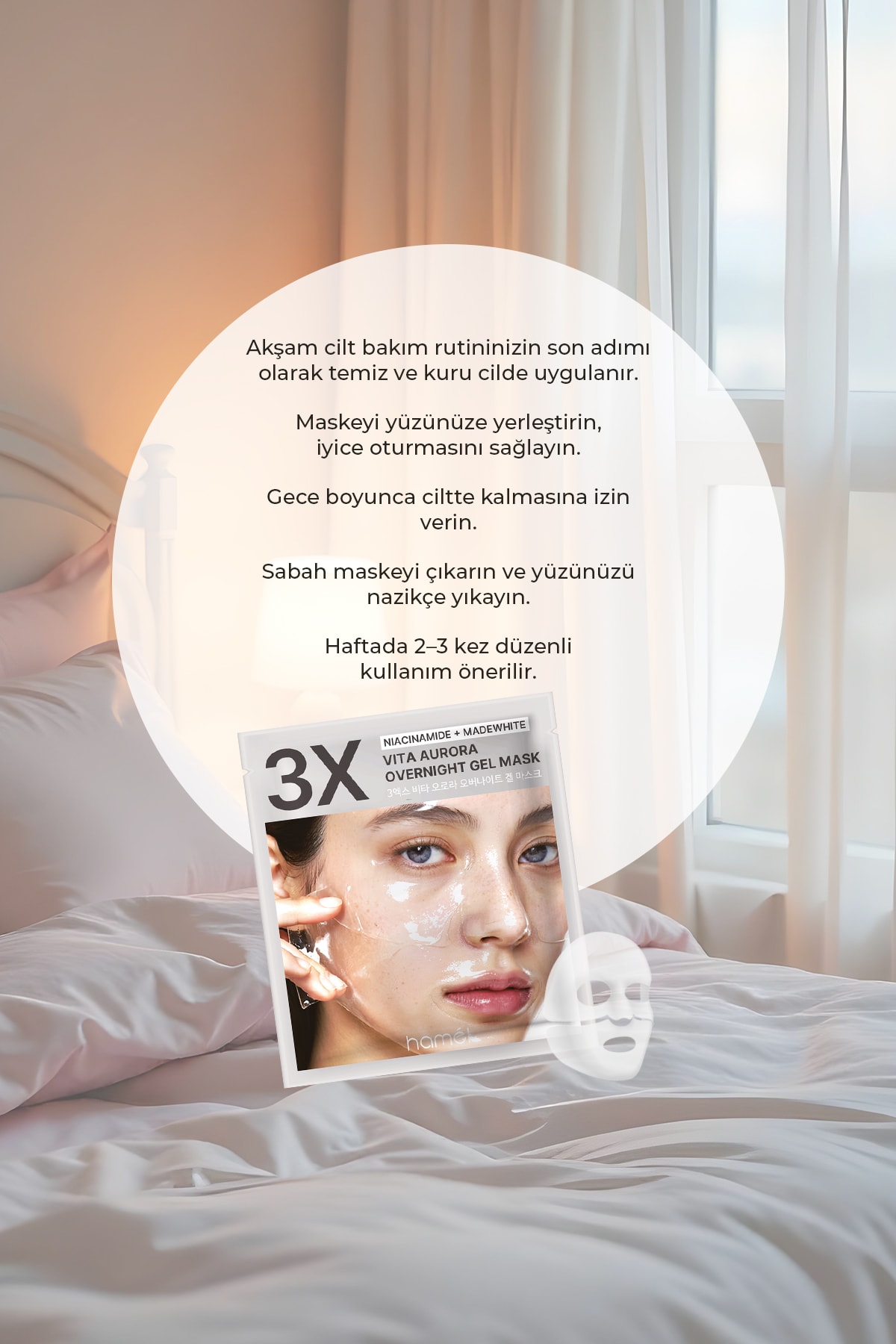 Vita Aurora Overnight Mask – Yoğun Onarım ve Aydınlatıcı Jel Gece Maskesi