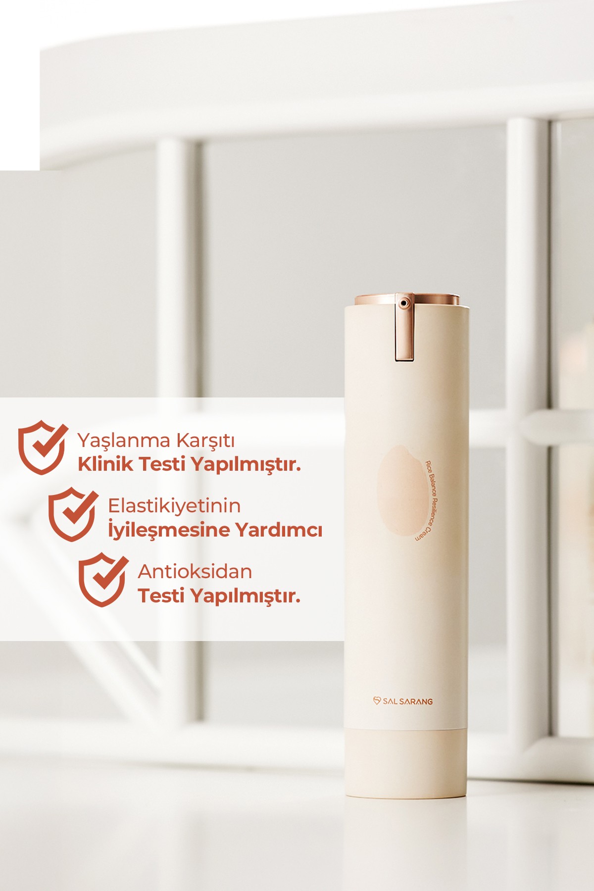 Pirinç Kepeği İçeren Elastikiyet Sağlayıcı Dengeleyici Kore Krem 50ml – Anti-Aging & Cilt Bariyeri Güçlendirici