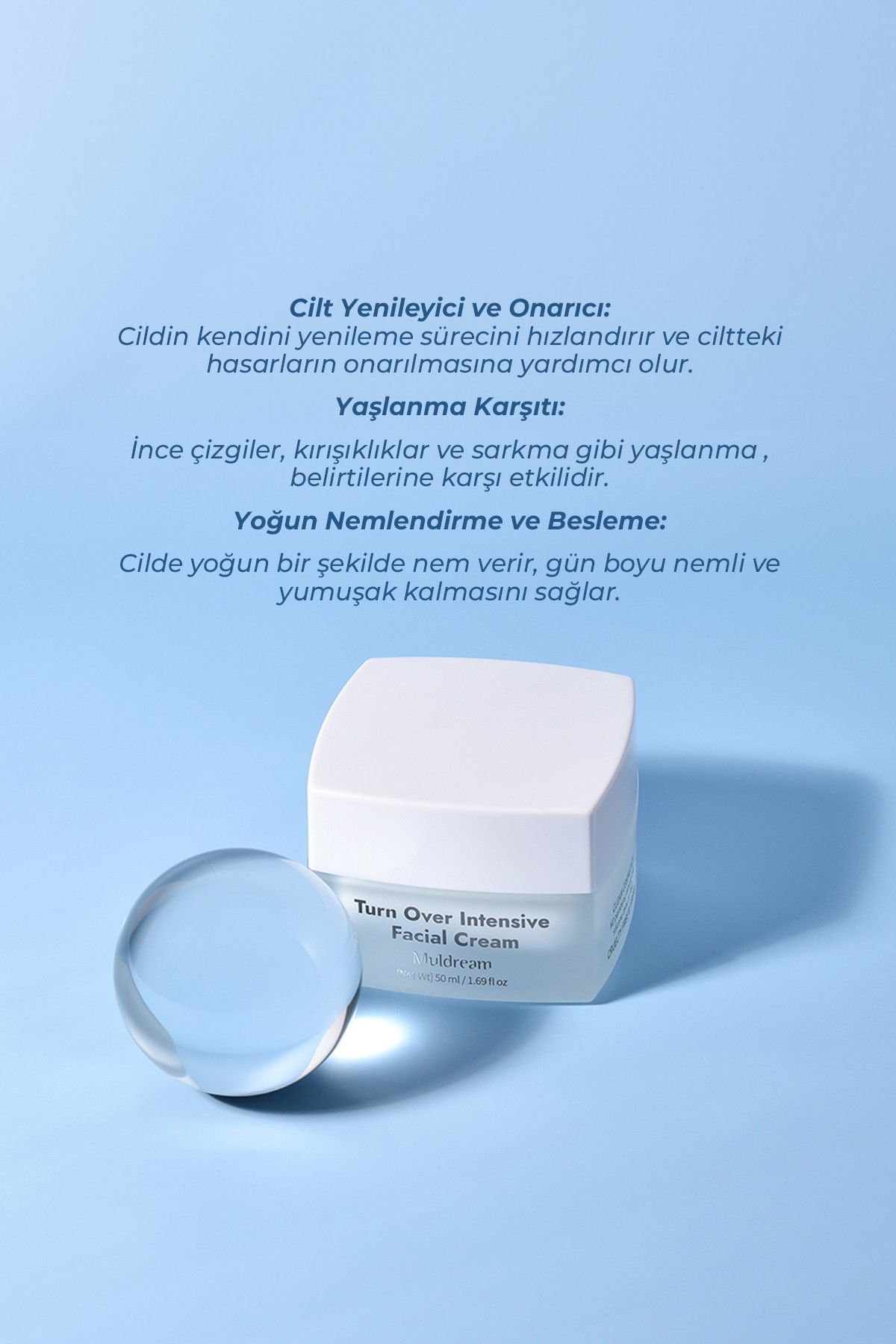 Niasinamid Ve Peptit İçerikli Besleyici Yüz Kremi 50ml Kore