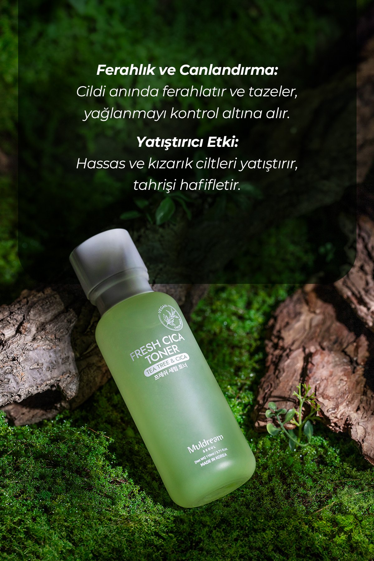 Sebum Dengeleyici Kore Nemlendirici S.O.S. Serum 110ml – Gözenek Sıkılaştırıcı & Yatıştırıcı Etki