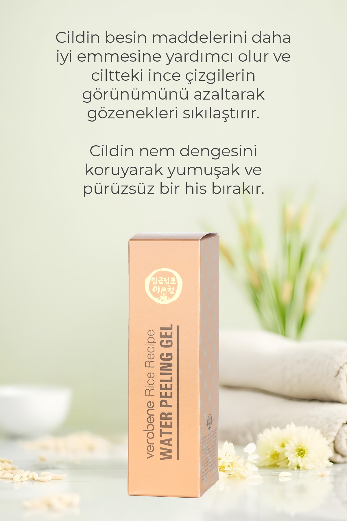 Pirinç Özlü Arındırıcı ve Aydınlatıcı Peeling Jel 100ml